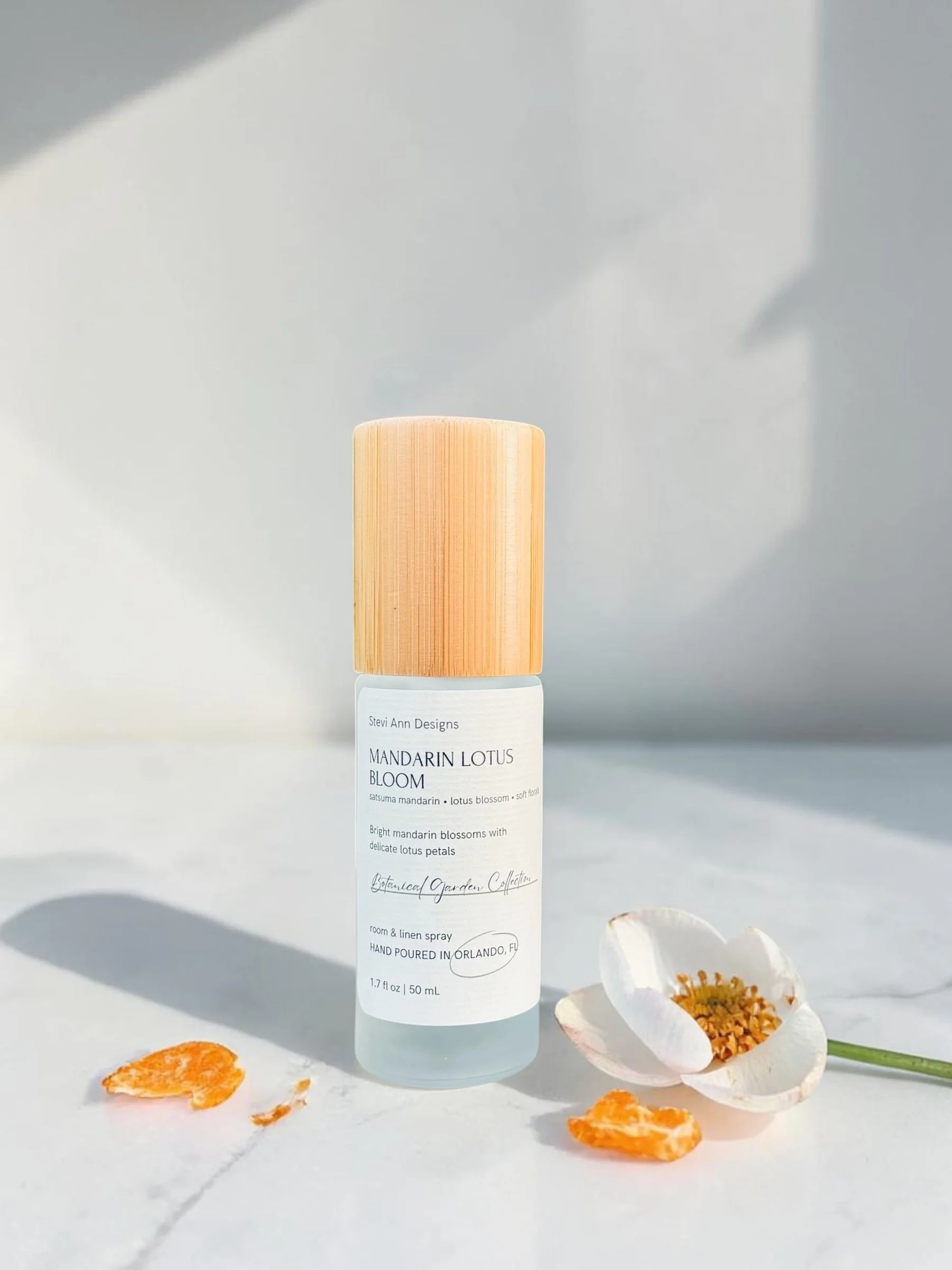 Stevi Ann Designs_Mandarin Lotus Bloom room spray_small_lifestyle.jpeg