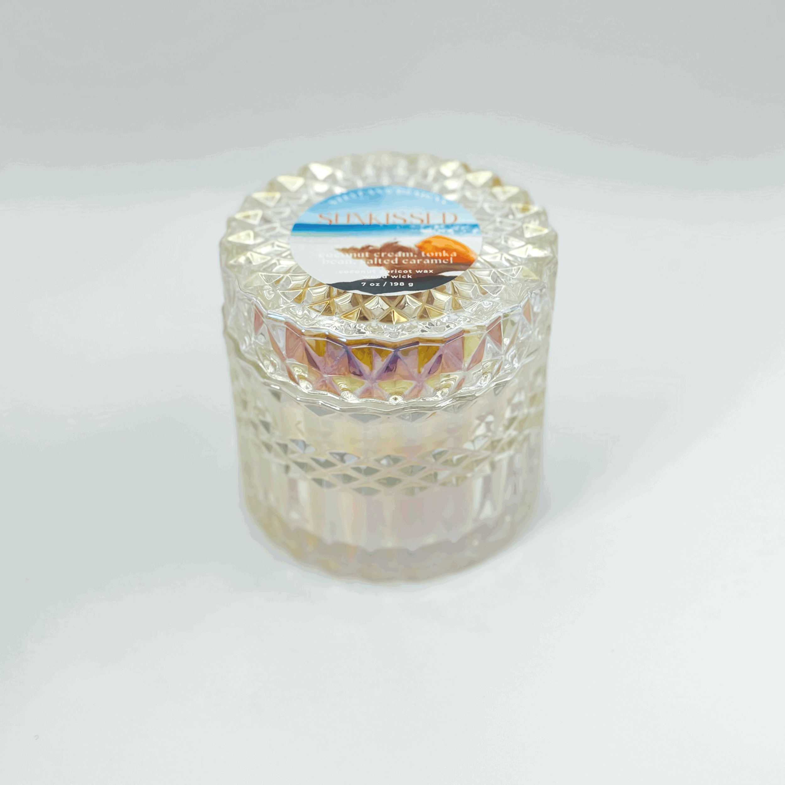 Sunkissed Coco Apricot Candle, 7 oz