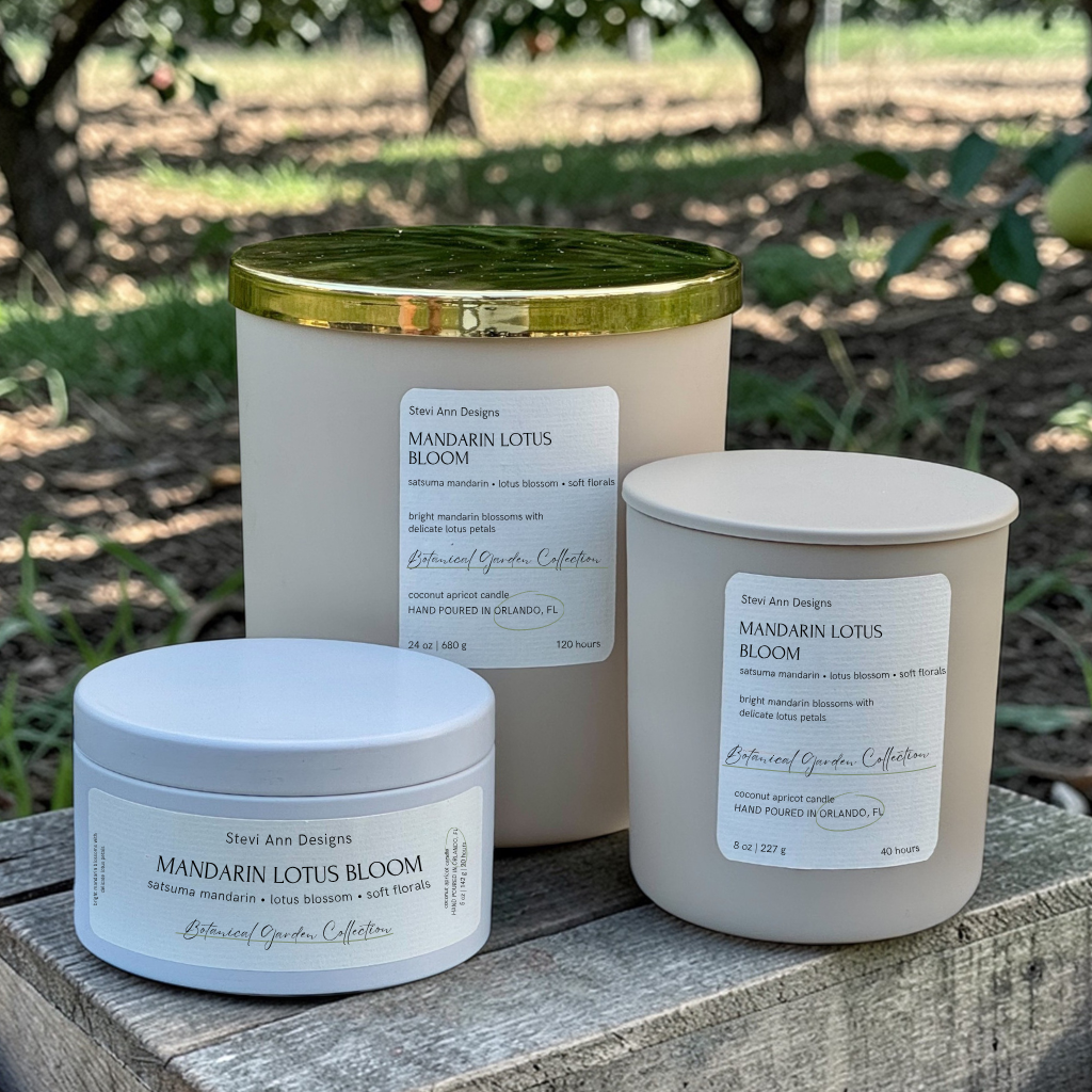 Stevi Ann Designs_Mandarin Lotus Bloom candles all sizes.png