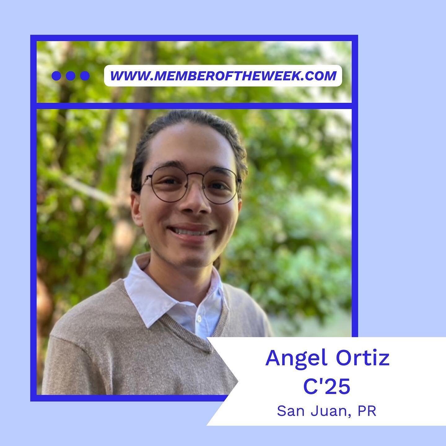 GIVE IT UP FOR THIS WEEKS MEMBER OF THE WEEK, ANGEL!!! 🥳🥳 Swipe to learn more about one of our awesome members!
