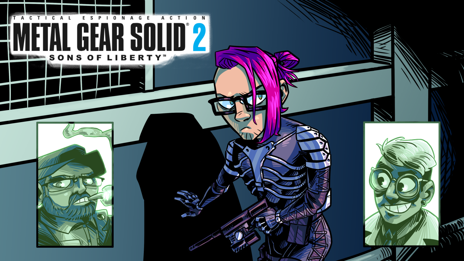 Thumbnail for my Metal Gear Solid 2 playthrough