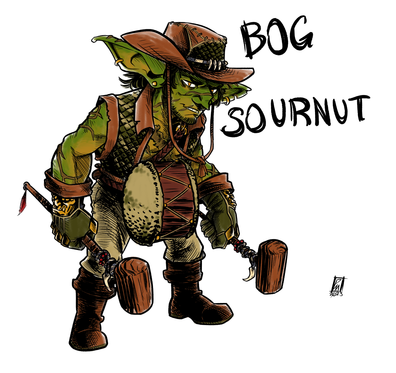 Bog Sournut, Goblin Bard/Ranger