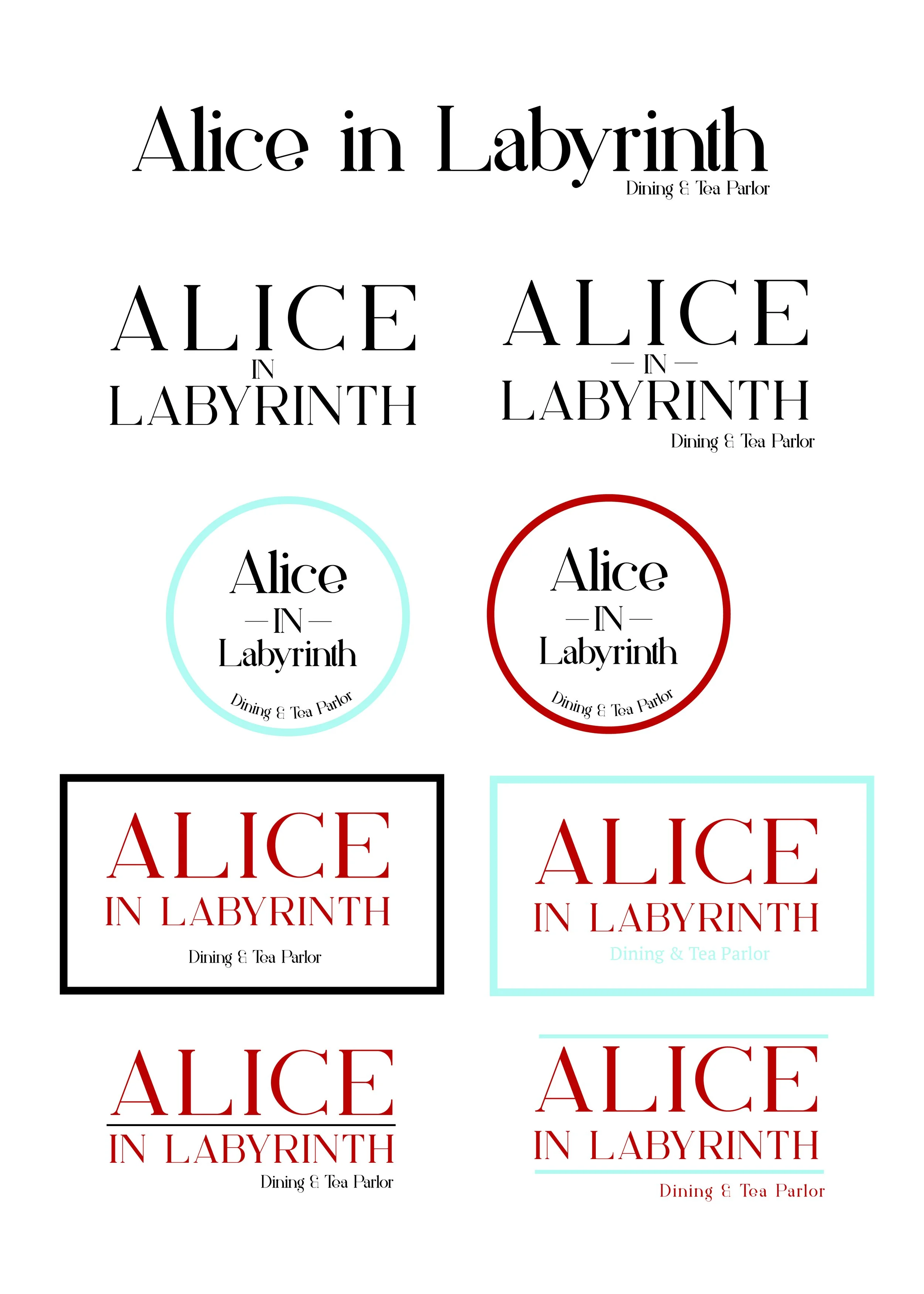 Experimentation with another Font & Color