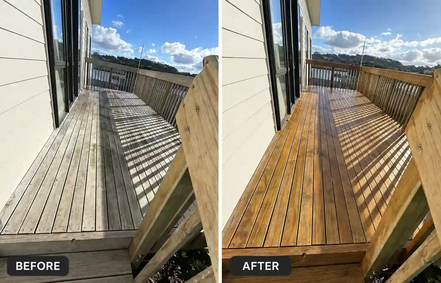 Deck cleaning before after work.webp