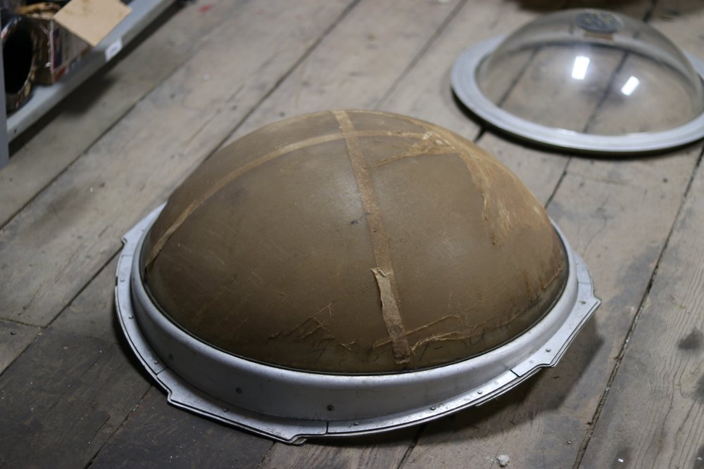 B29 Bomber observational dome, ww2 aircraft parts, Fagen Fighters Granite Falls, MN