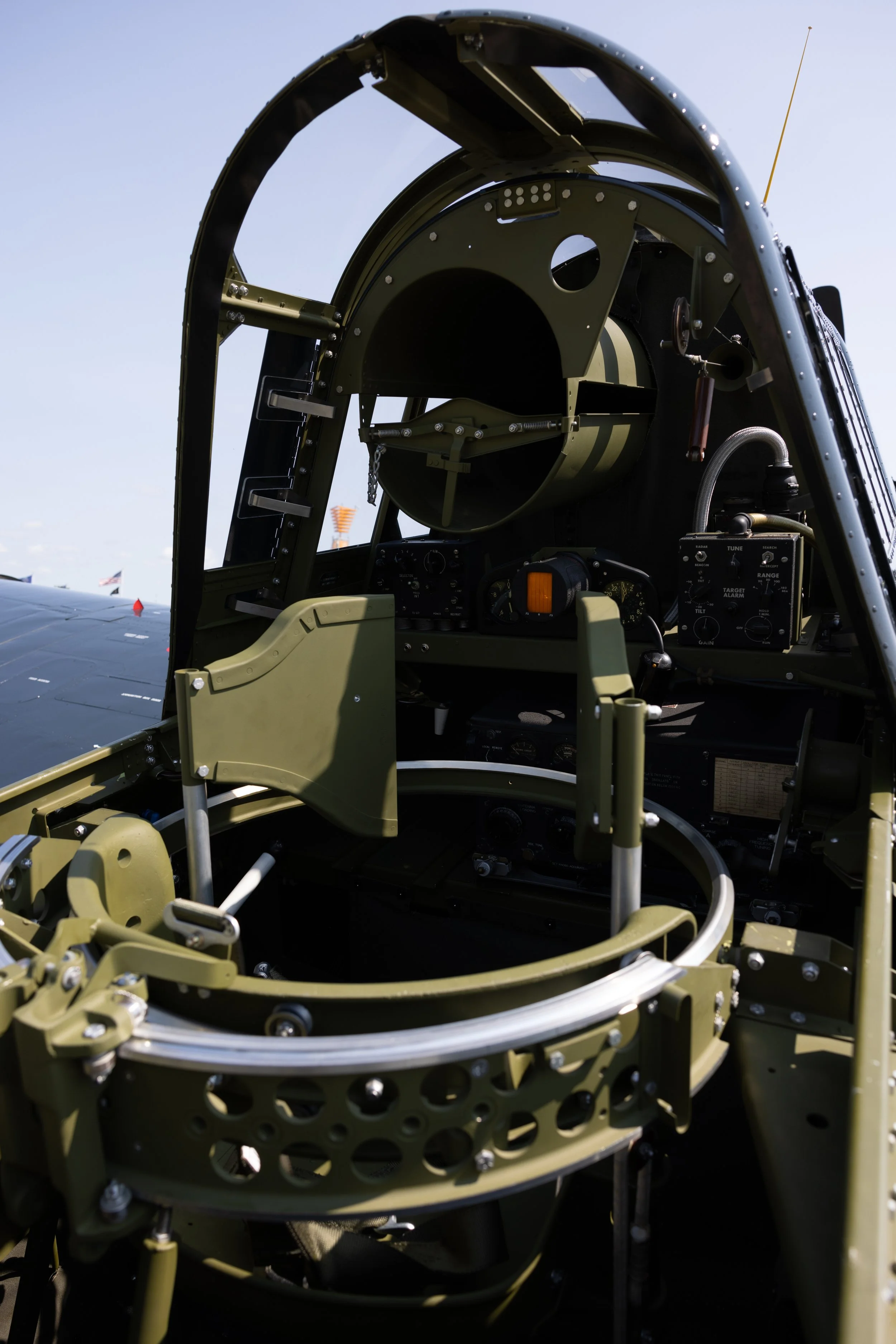 Curtiss SB2C Helldiver_SB2C Turret Seat_Fagen Fighters Restoration
