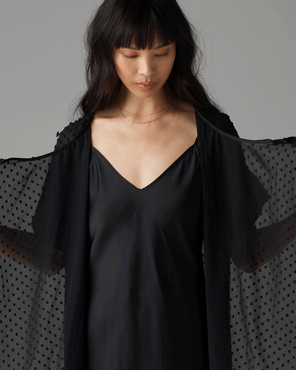Vetta Wrap Dress Stop Motion