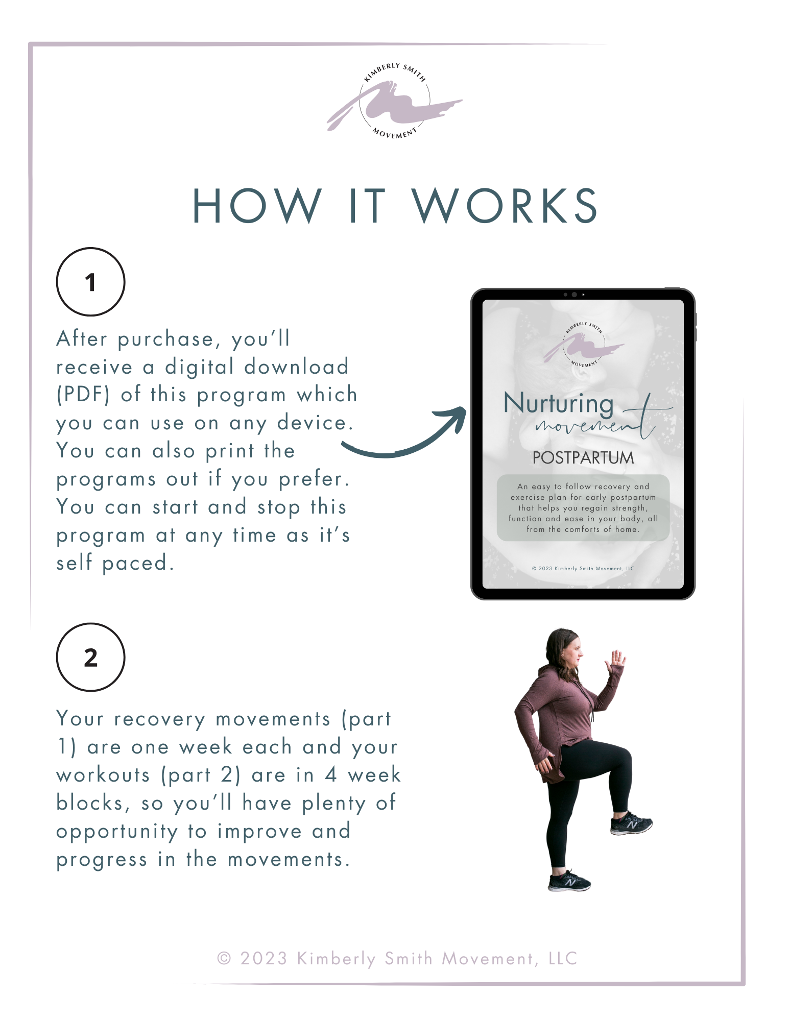 Postpartum Recovery & Exercise Guide — Kimberly Smith Movement