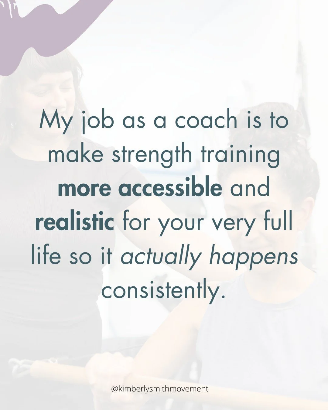 If you're ready for a coach who understands the realities and demands of a very full life, you've fond her! 😍

My online exercise program, Stronger Together, makes exercising simpler and sustainable. I create the programs, you show up and do them. T