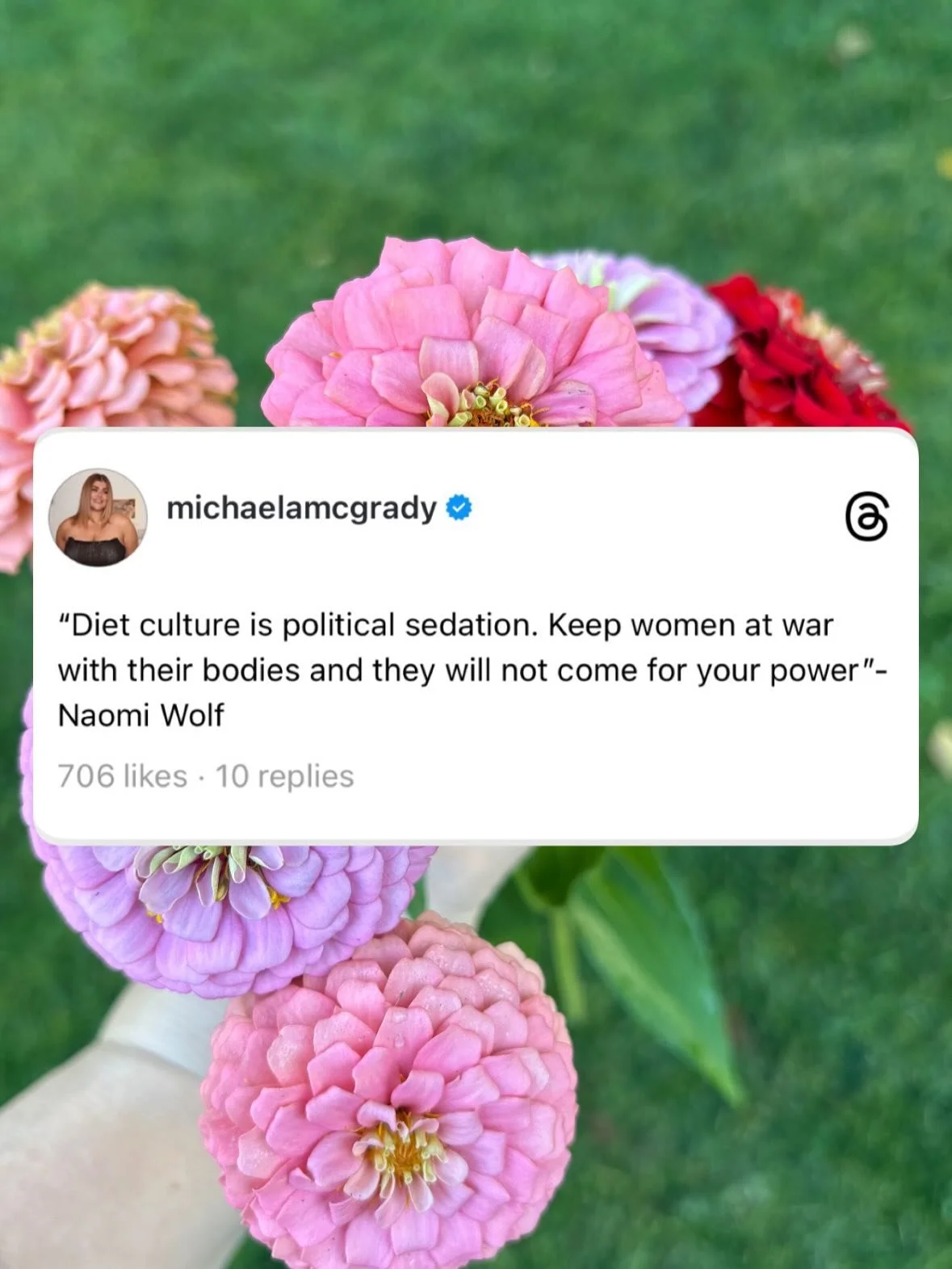 Thread thoughts coming in hot the first week of April 💐