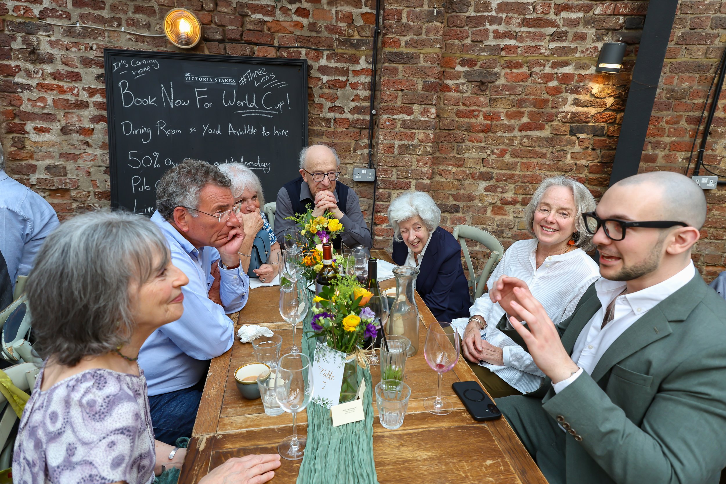Guests love to witness the magic to happen. 2026-May 3 Rhoda & Baruch Golden Wedding Anniversary. 