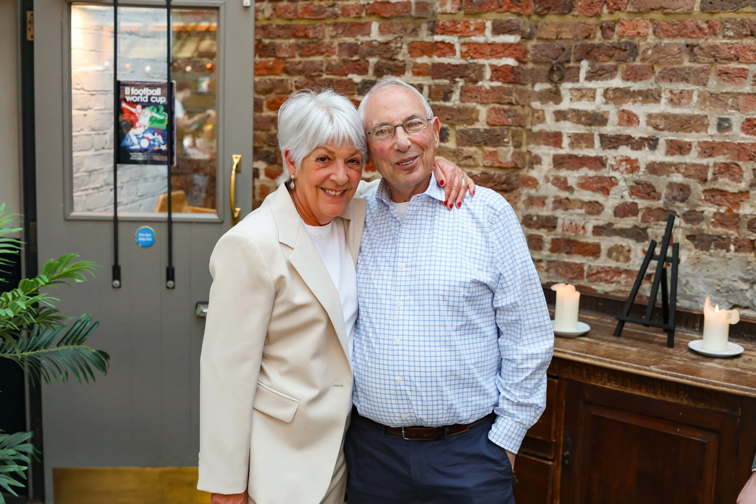 The amazing couple. 2026-May 3 Rhoda & Baruch Golden Anniversary. 