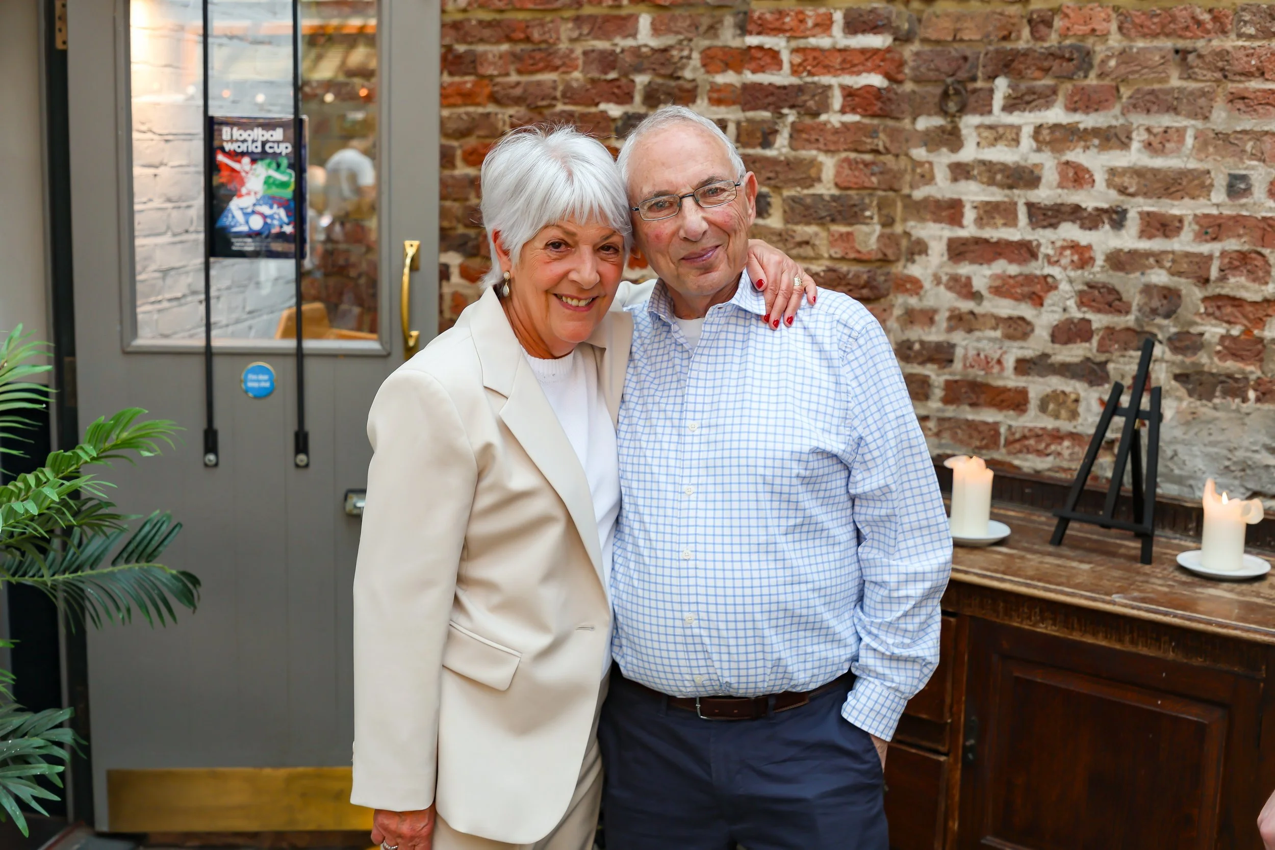 The amazing couple. 2026-May 3 Rhoda & Baruch Golden Anniversary. 