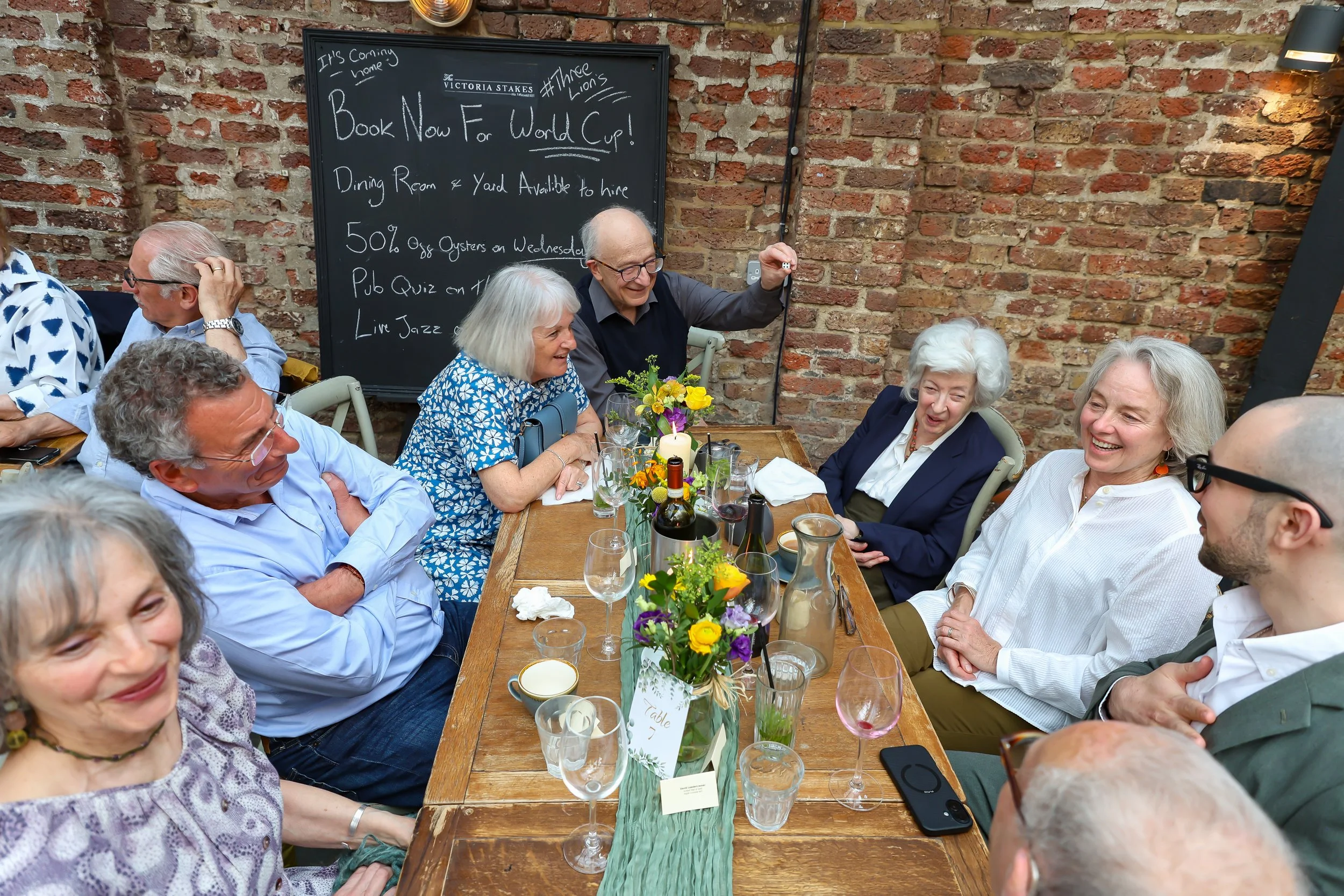 Guests love and enjoying to witness the magic to happen. 2026-May 3 Rhoda & Baruch Golden Wedding Anniversary. 