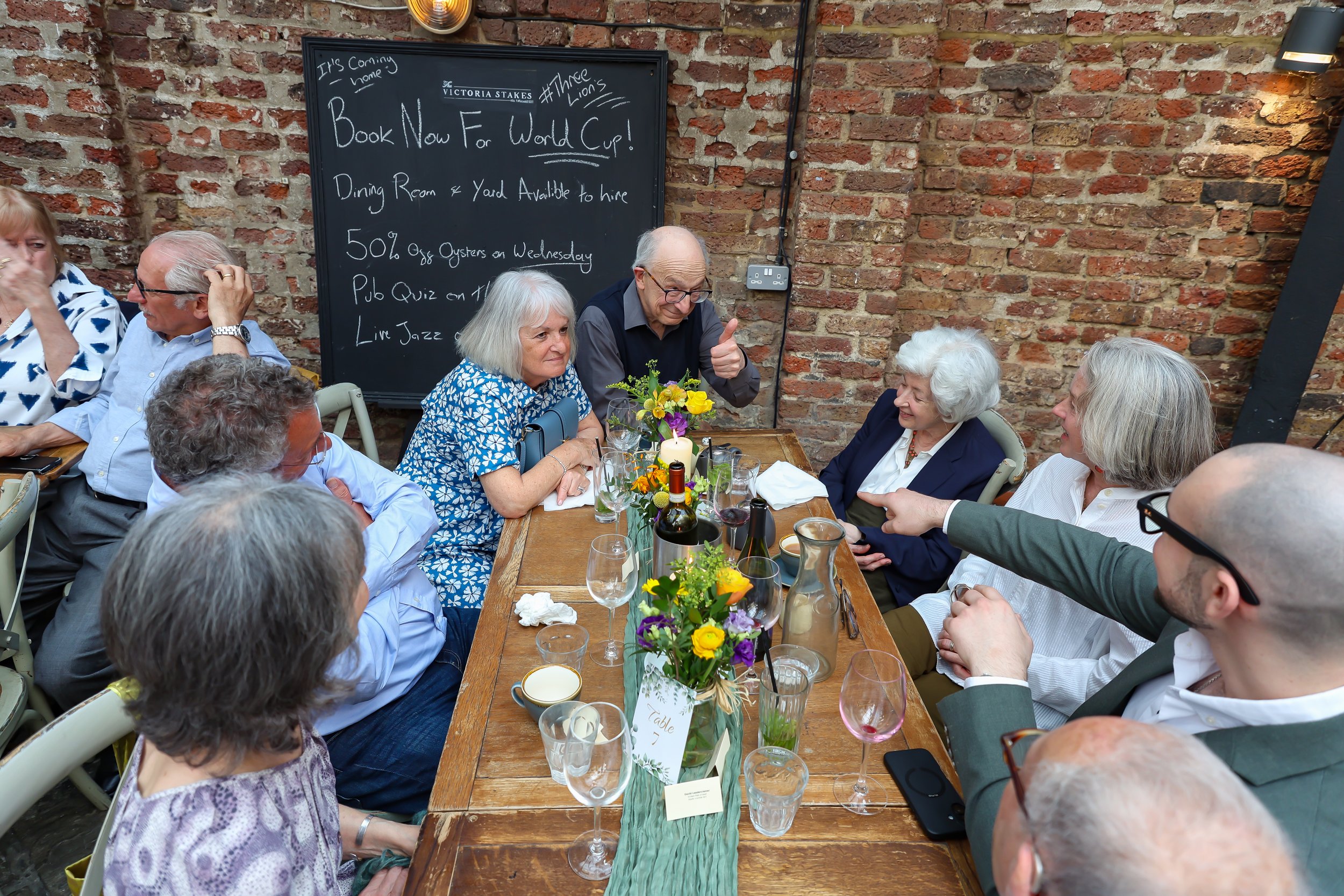 Guests love and enjoying to witness the magic to happen. 2026-May 3 Rhoda & Baruch Golden Wedding Anniversary. 