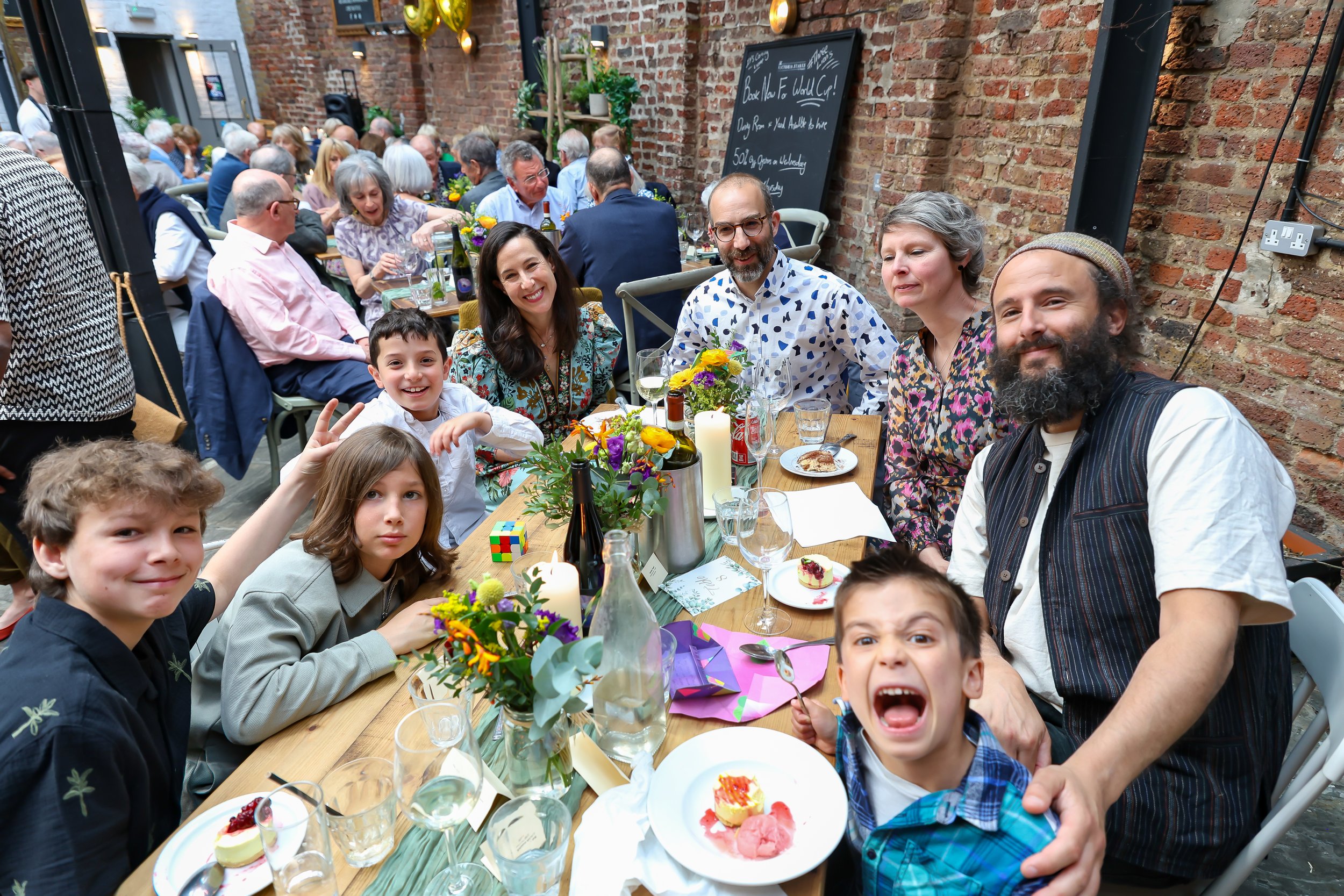 The family. 2026-May 3 Rhoda & Baruch Golden Anniversary. 