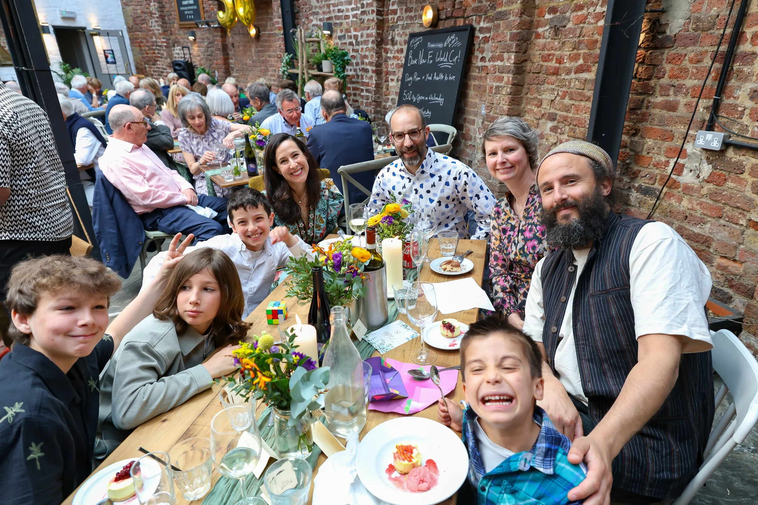 The family. 2026-May 3 Rhoda & Baruch Golden Anniversary. 