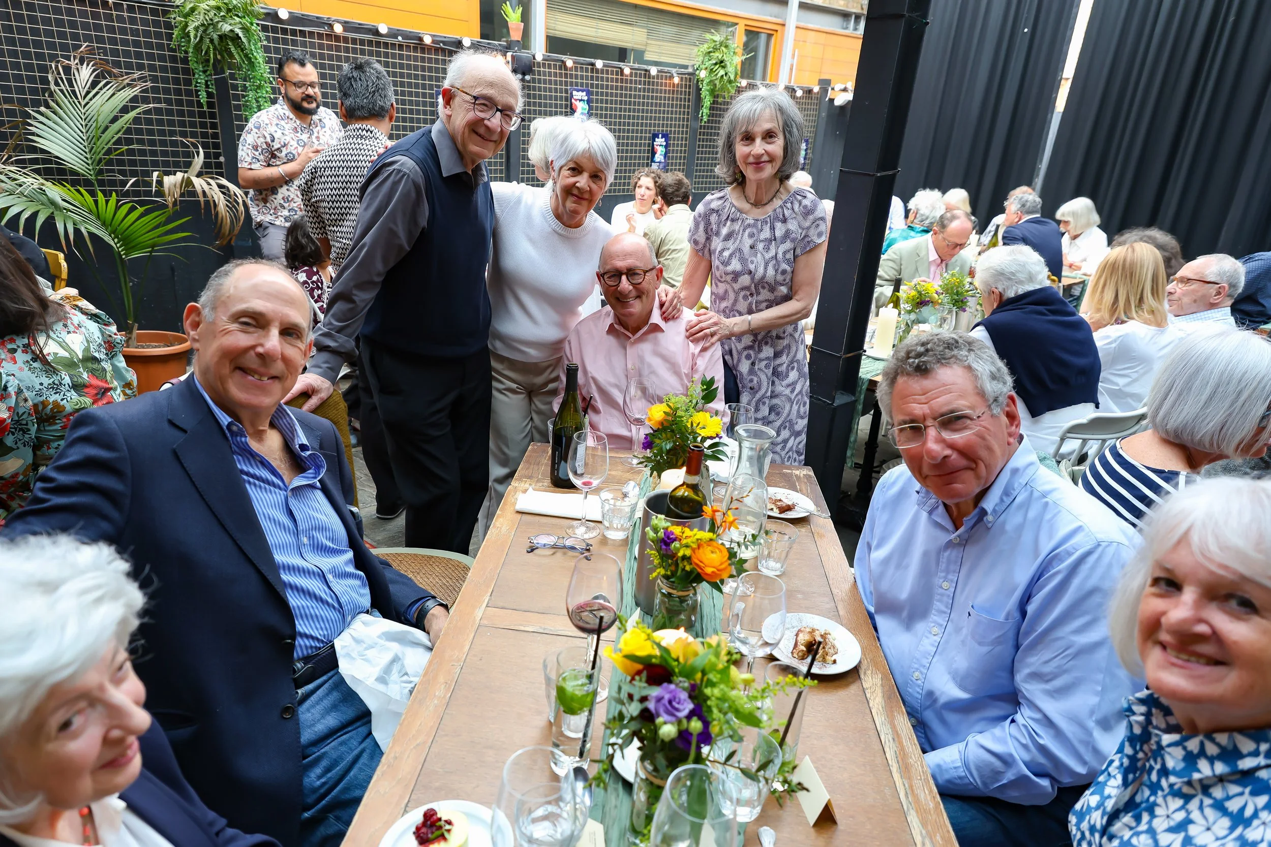Celebrants with t heir guests. 2026-May 3 Rhoda & Baruch Golden Anniversary. 