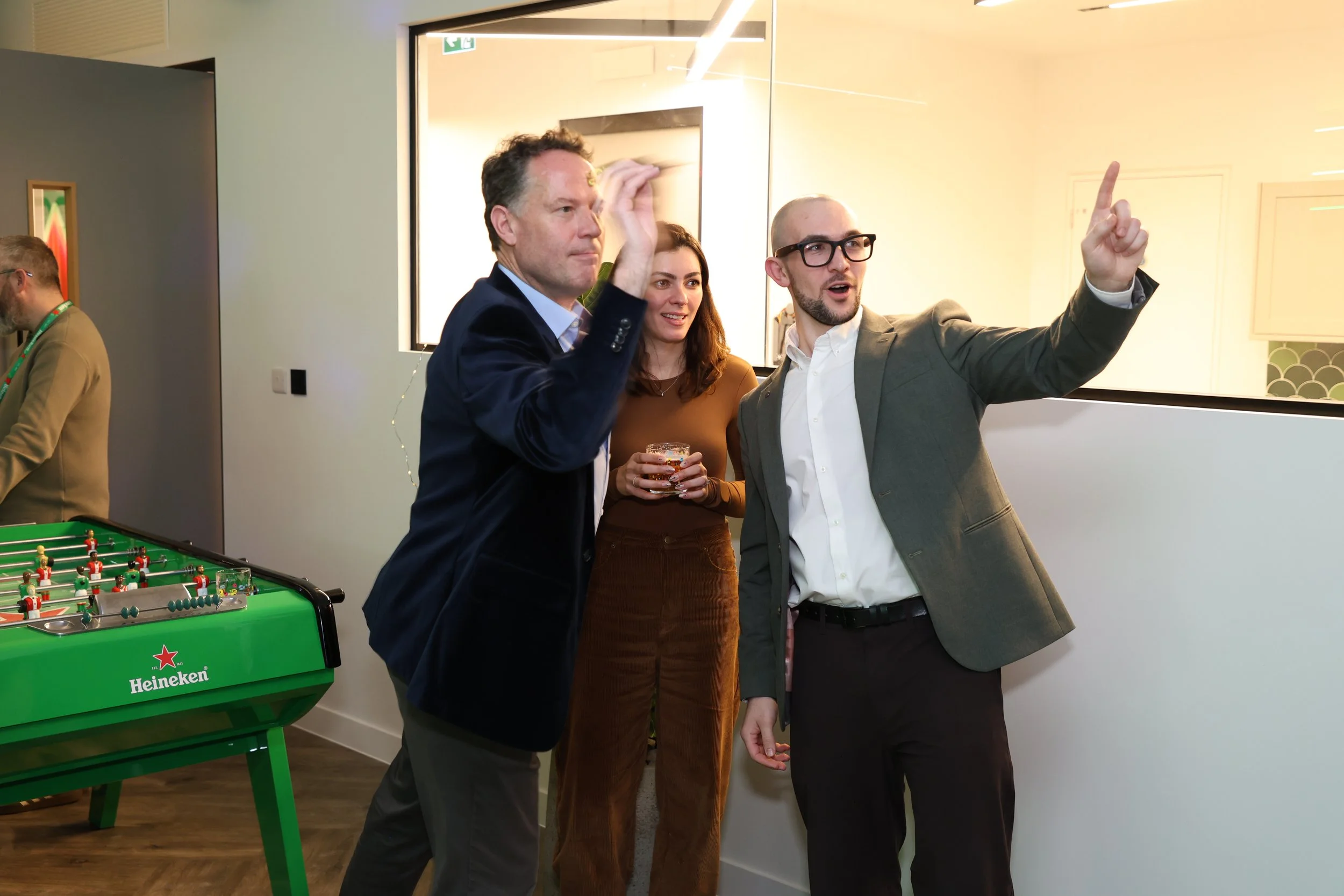 Guests participate in lighthearted magic tricks with a professional magician.