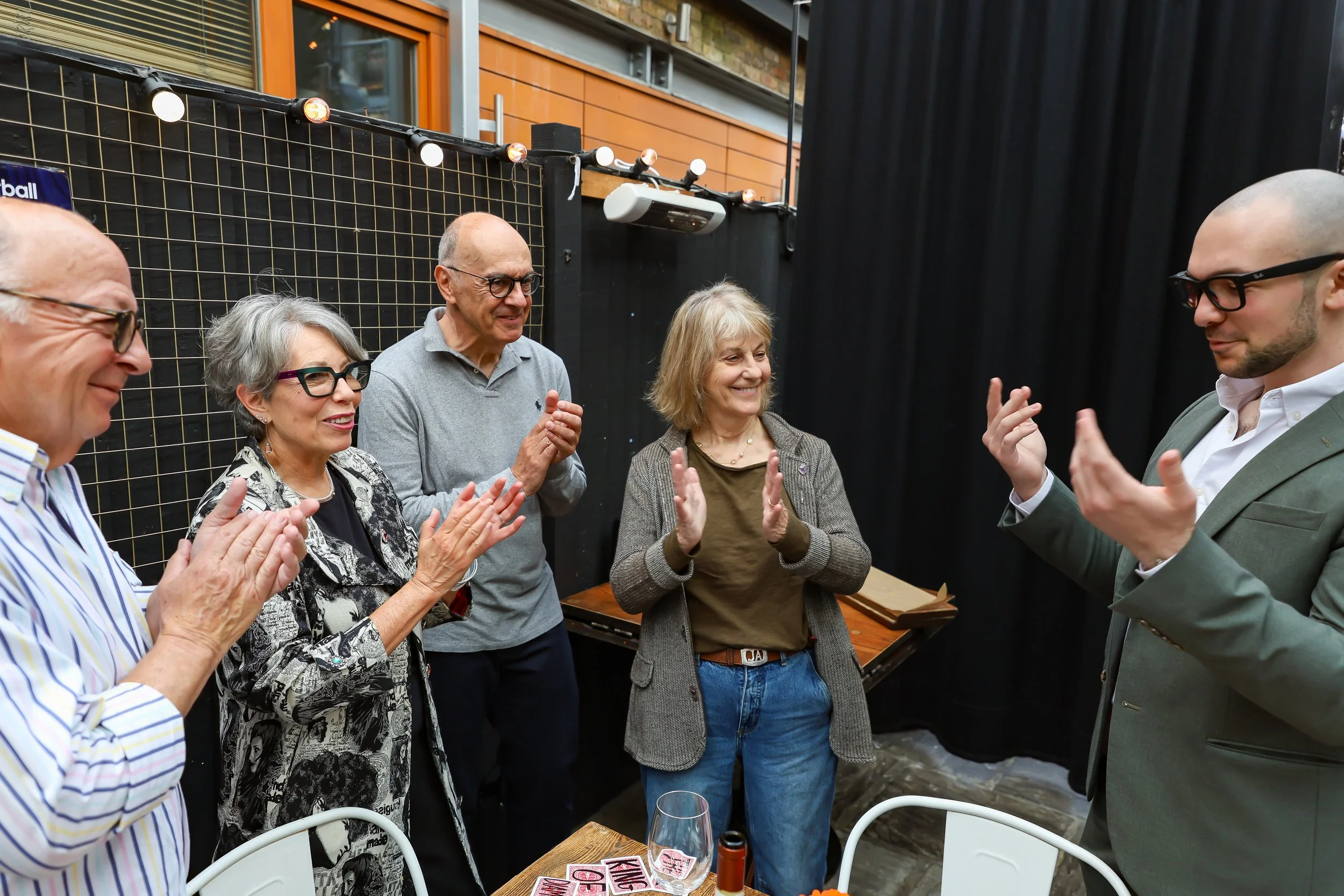 Guests loved the magician's performance. 2026-May 3 Rhoda & Baruch Golden Wedding Anniversary. 