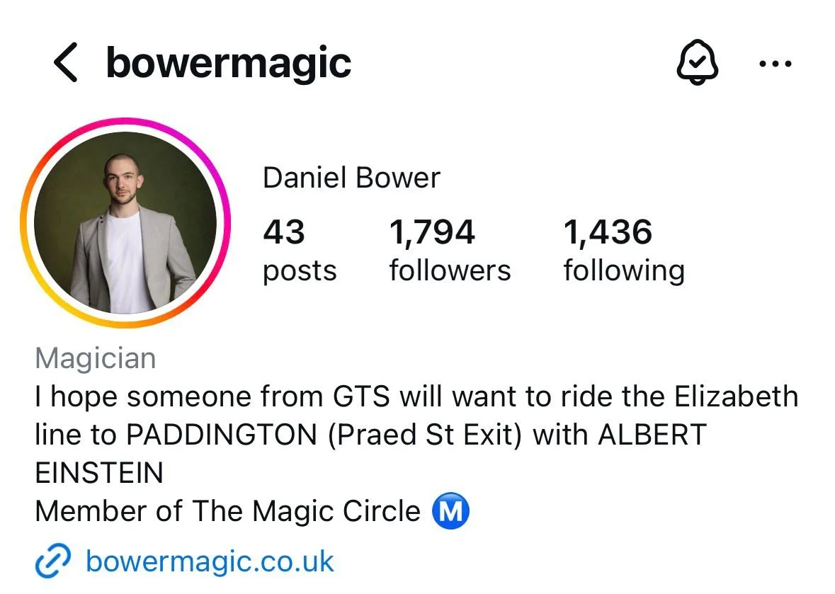 Magician & host mentioned the 2 company event on his IG, expresses his gratitude. 