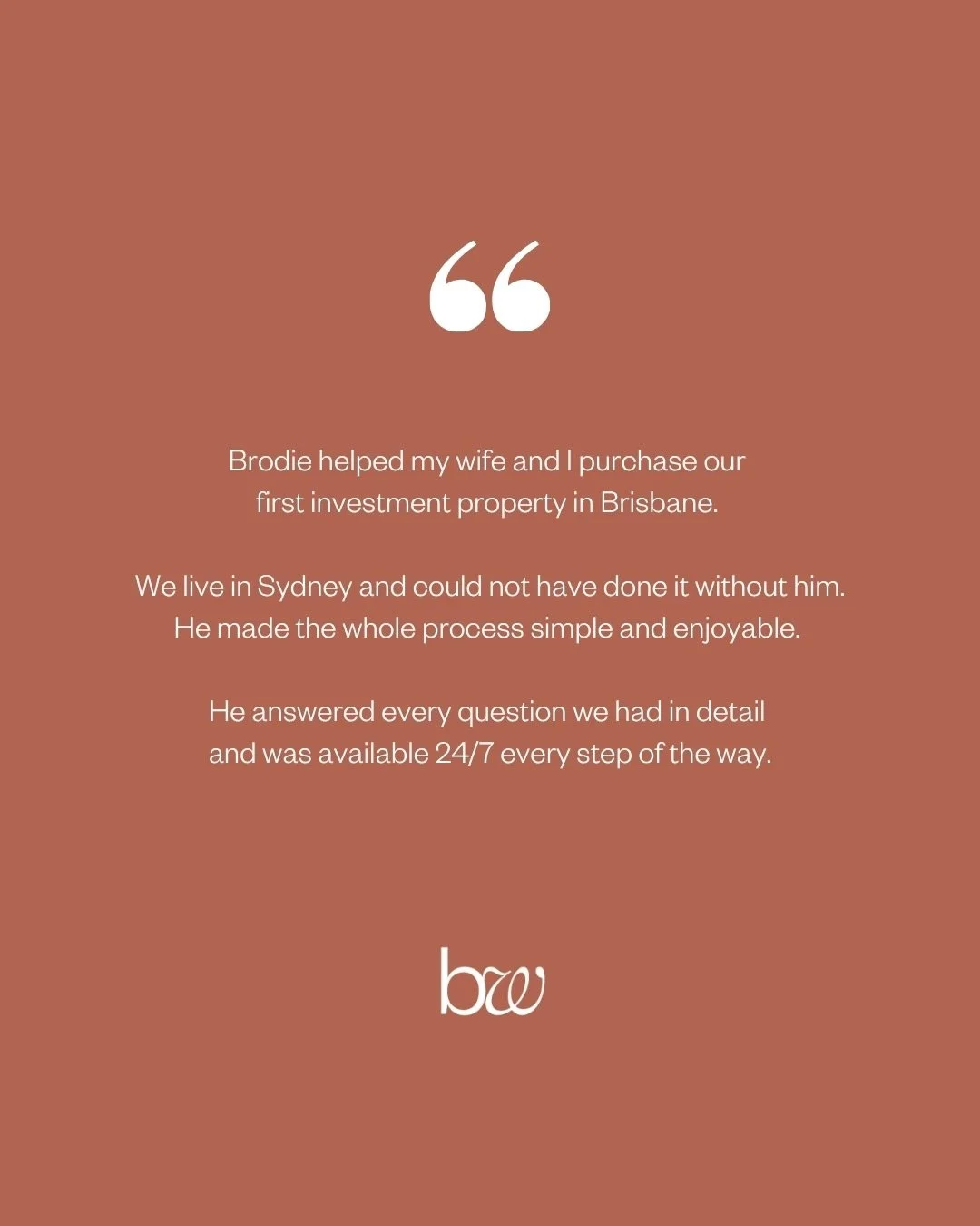 Taking the first step into property investment is something we never take lightly - especially when navigated from afar.

It was a pleasure sourcing this property for Nathan &amp; Pippa. Stay tuned to see what we found them, tomorrow.