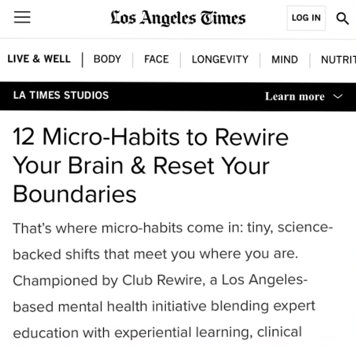 LA Times article (April 29 2025)