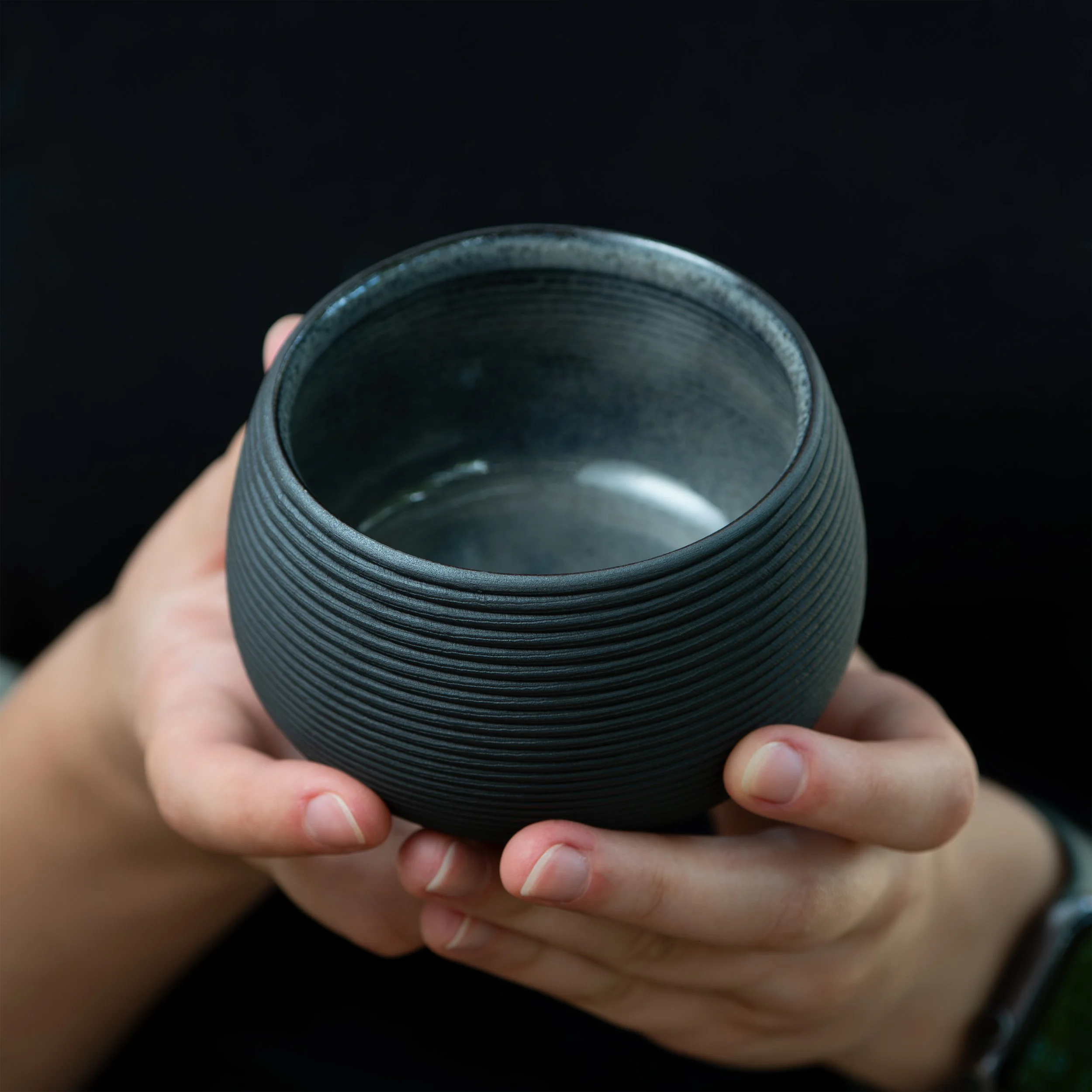 Latte Coffee Cup in Lunar Grey