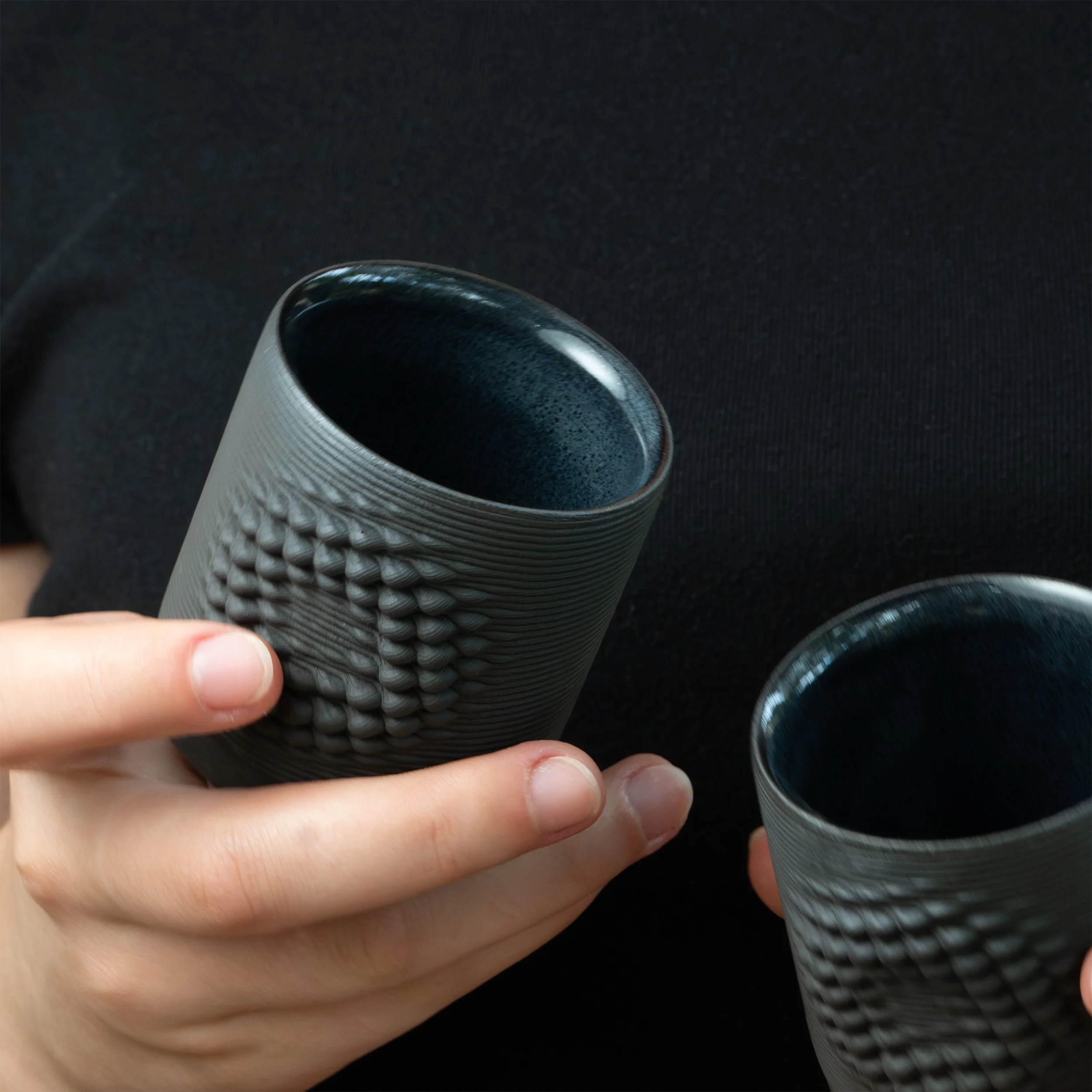 Ring Coffee Cups in Night
