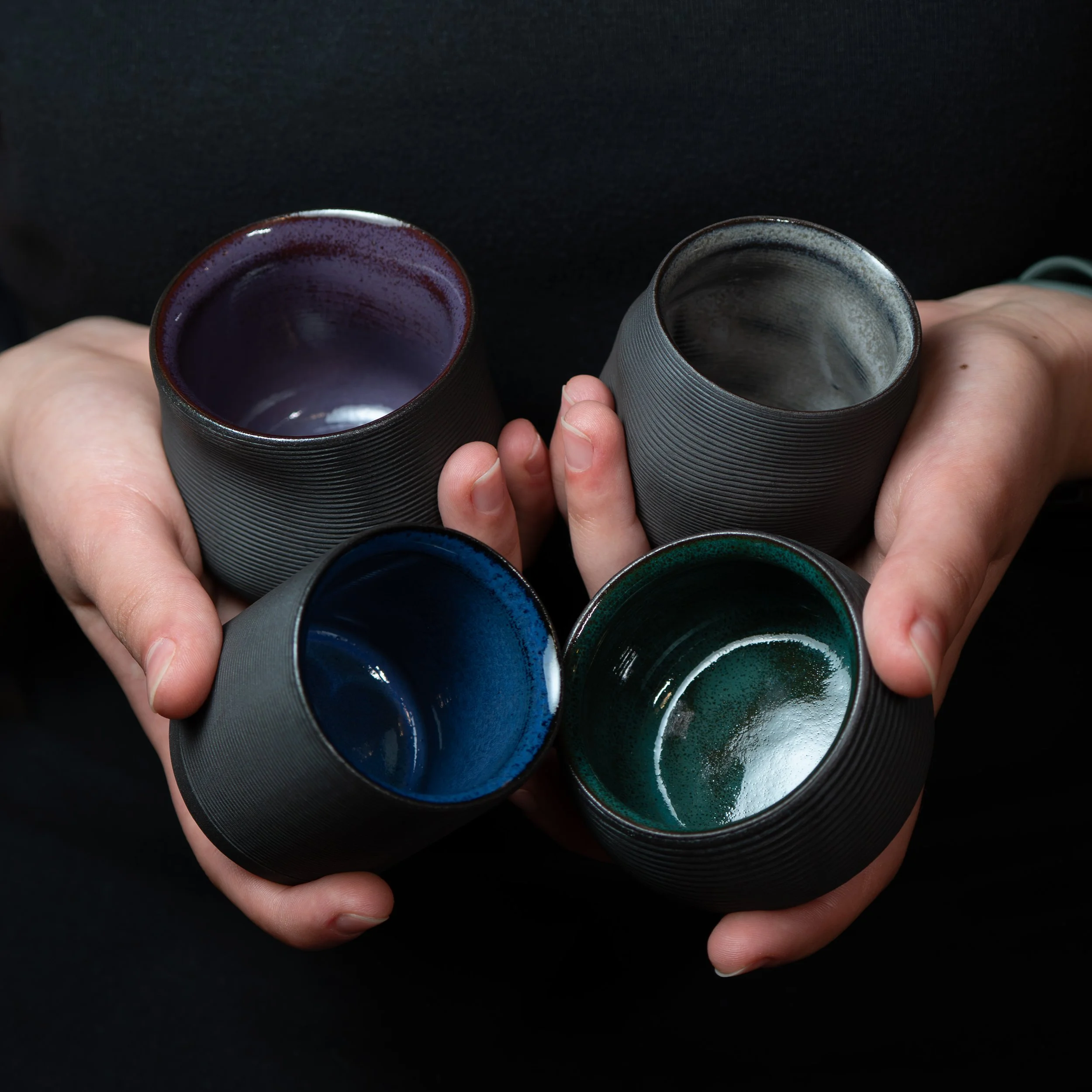Set Of Four Coffee Cups