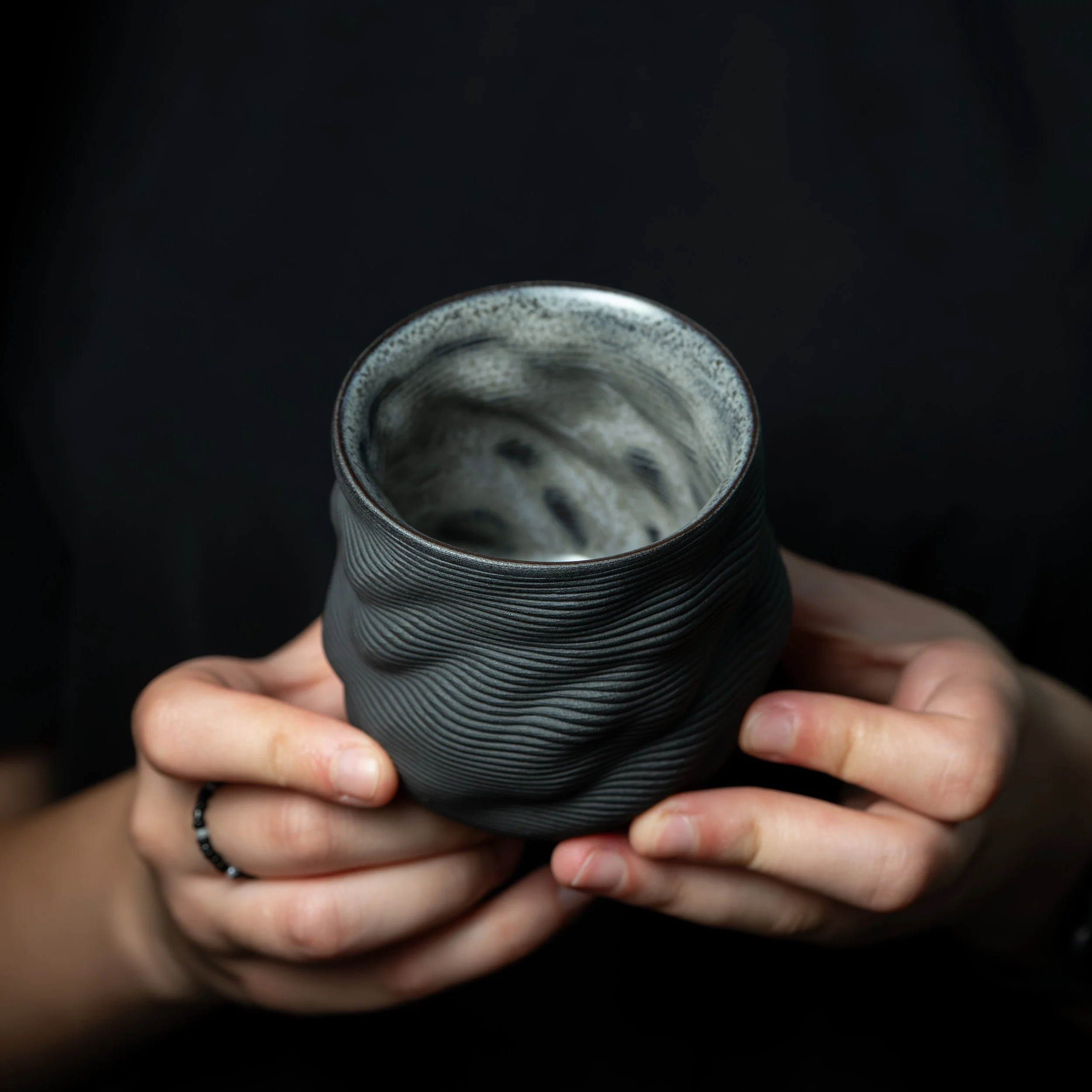 Organic Latte  Mug in Lunar Grey