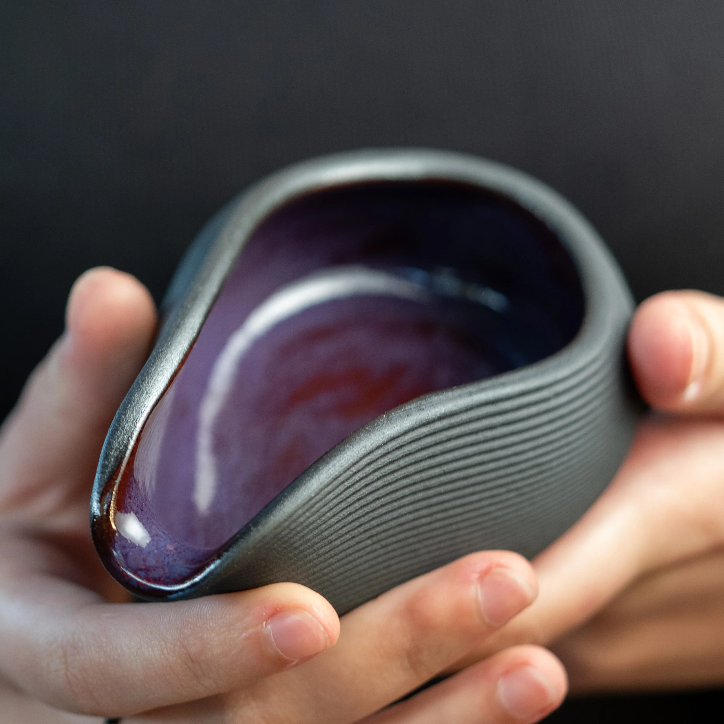 Dosing Cup 50g  in Purple Iris