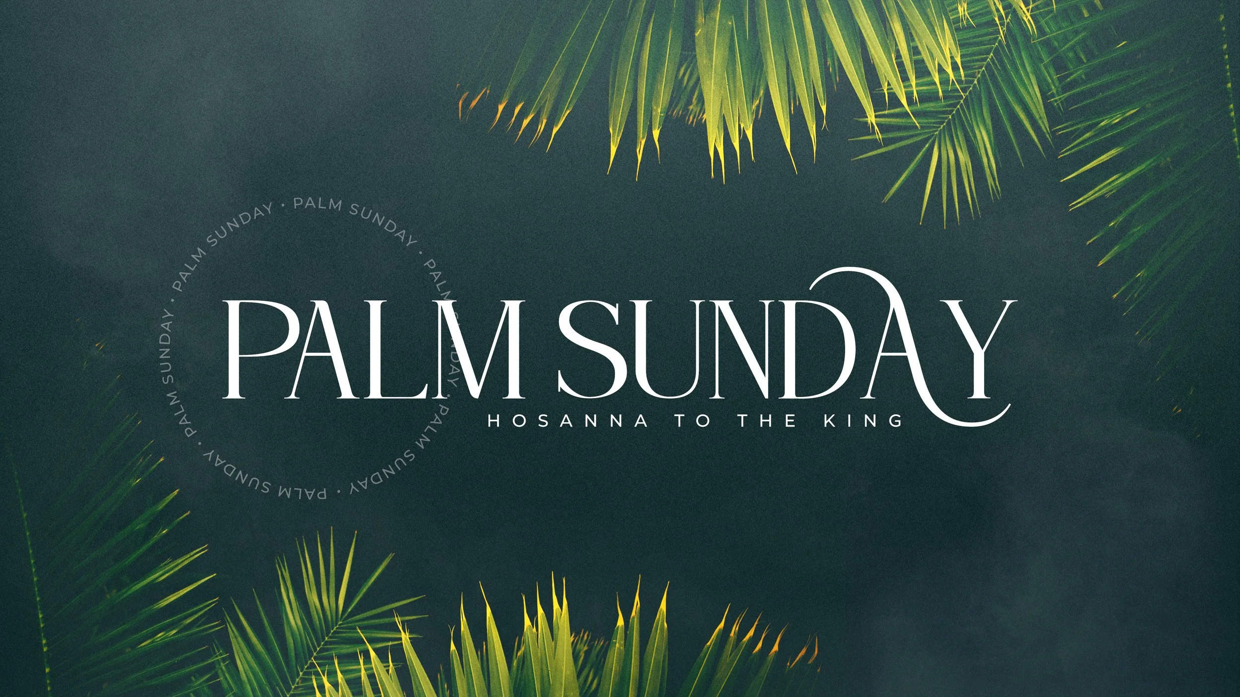 Palm Sunday!