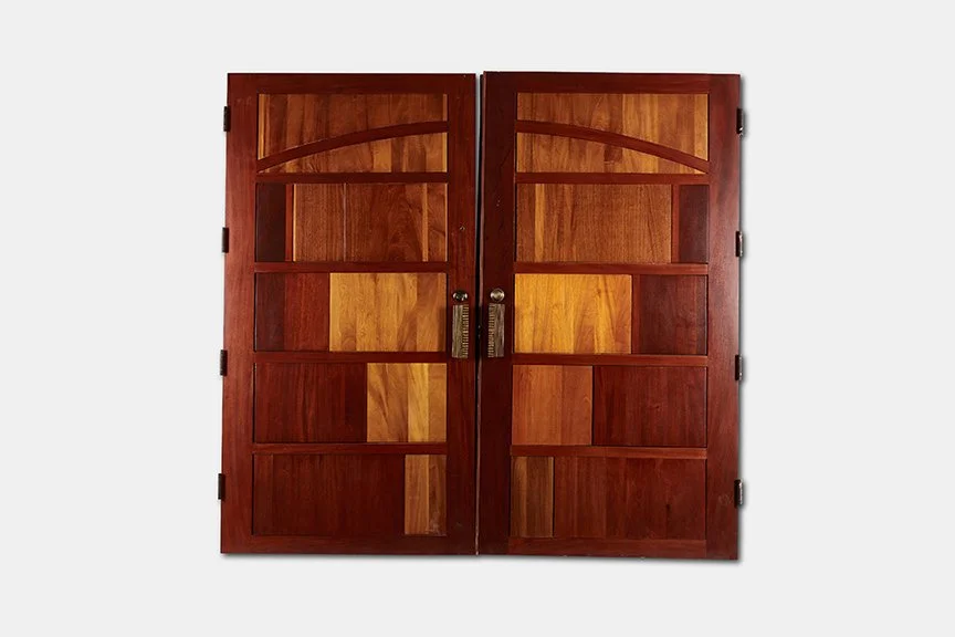 Forms & Surfaces, Custom Doors With Sculptural Handles (2)