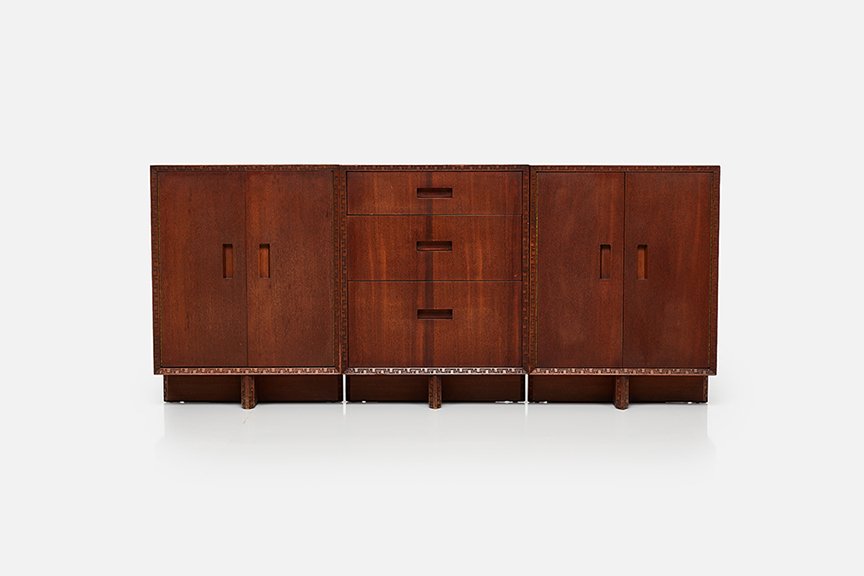 Frank Lloyd Wright, 'Taliesin Group' Cabinet (3)
