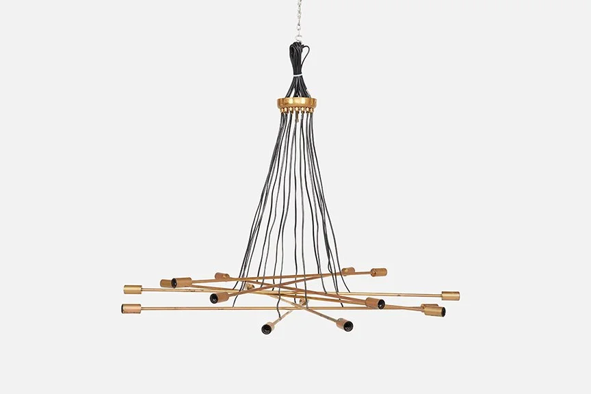 Custom, 'Chopsticks' Chandelier
