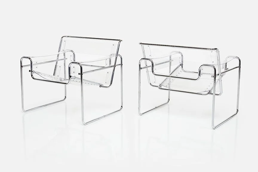 Kenneth Morehouse, 'Wassily Float' Chairs (2)