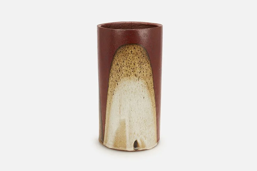 David Cressey, Flame-Glazed Cylindrical Planter