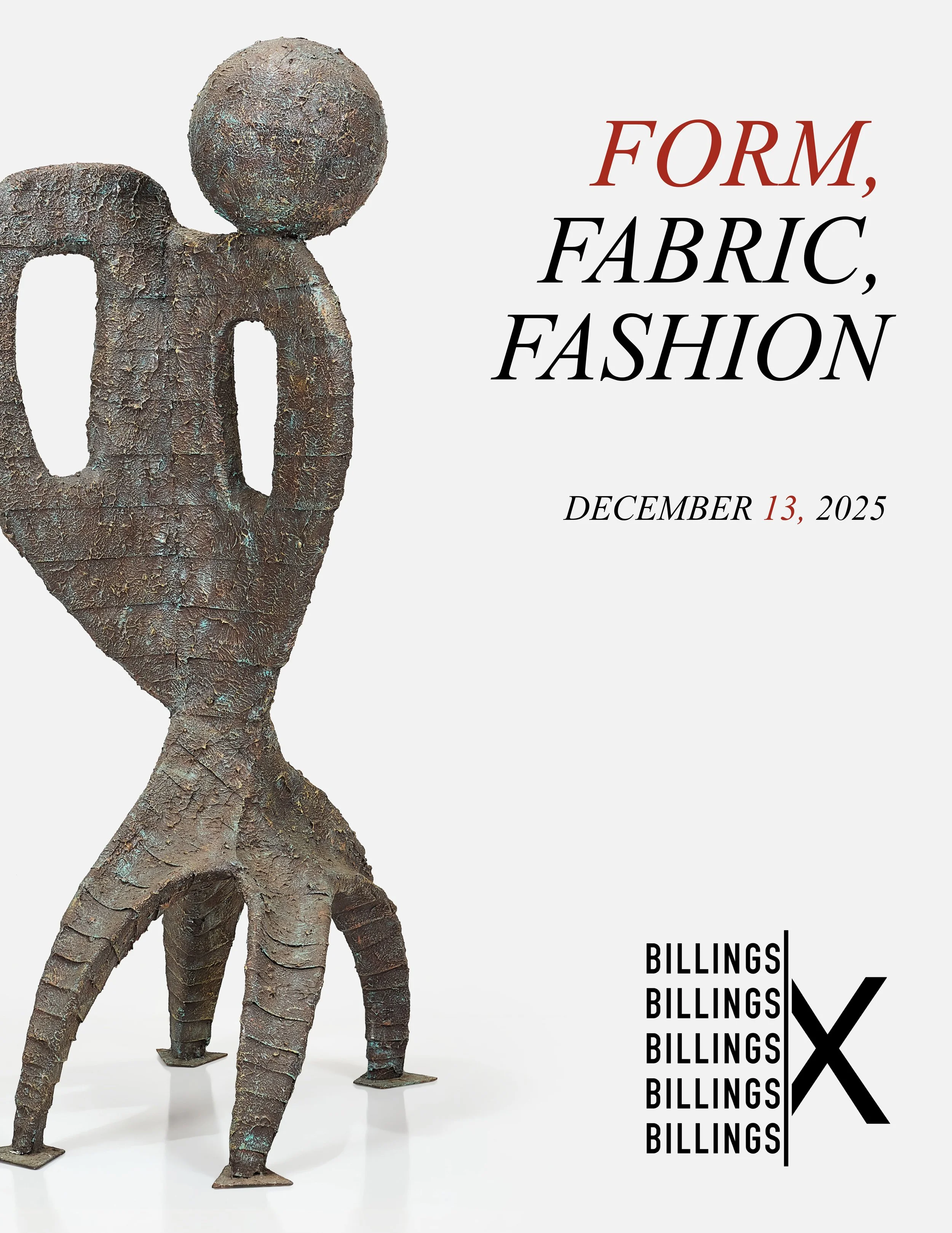 BILLINGS Winter Design 2025 Catalog Cover