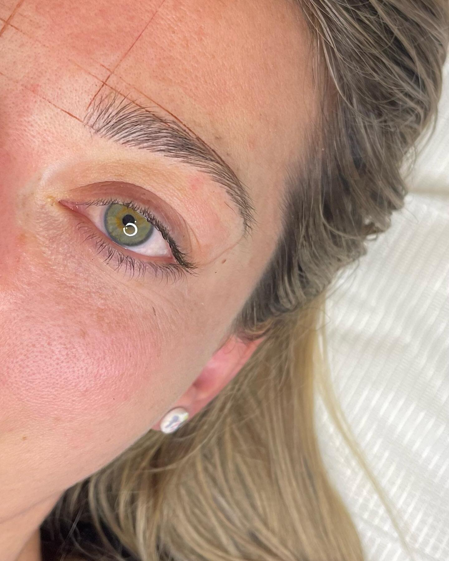 These strokes are pencil ✏️ Feeling unsure about the shape of look you might end up with? I&rsquo;m able to draw on each hair stroke with pencil prior to starting to show you how it may look at the end. #cosmetictattoo #melbournebrows