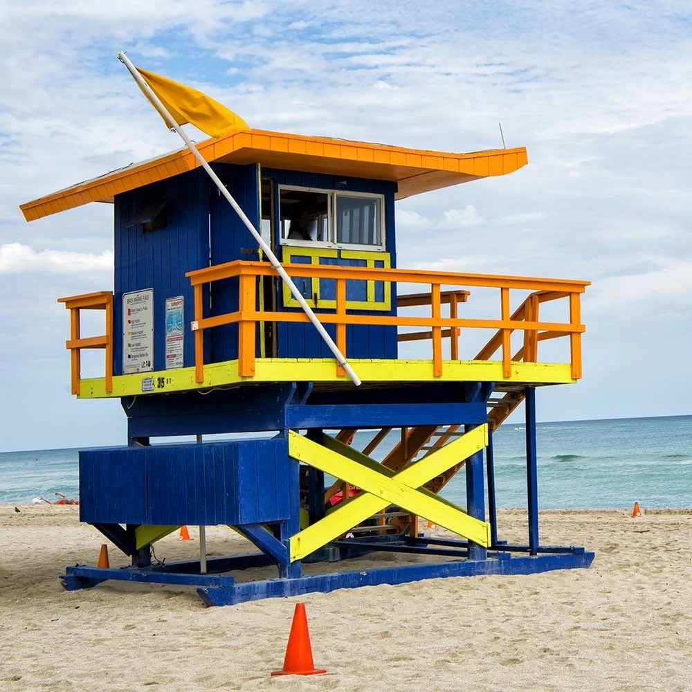 SOBE Lifeguard Stands, 300 feet