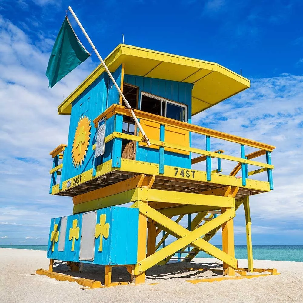 SOBE Lifeguard Stands, 300 feet
