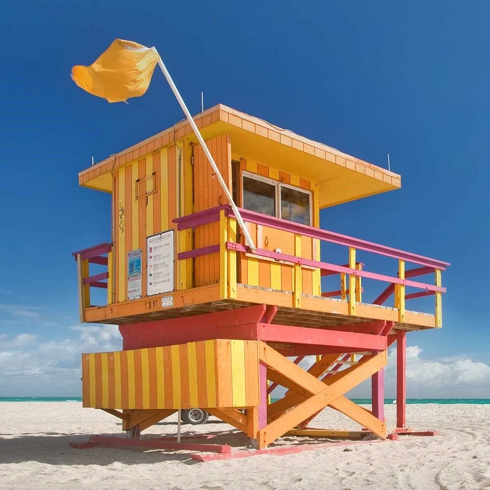 SOBE Lifeguard Stands, 300 feet