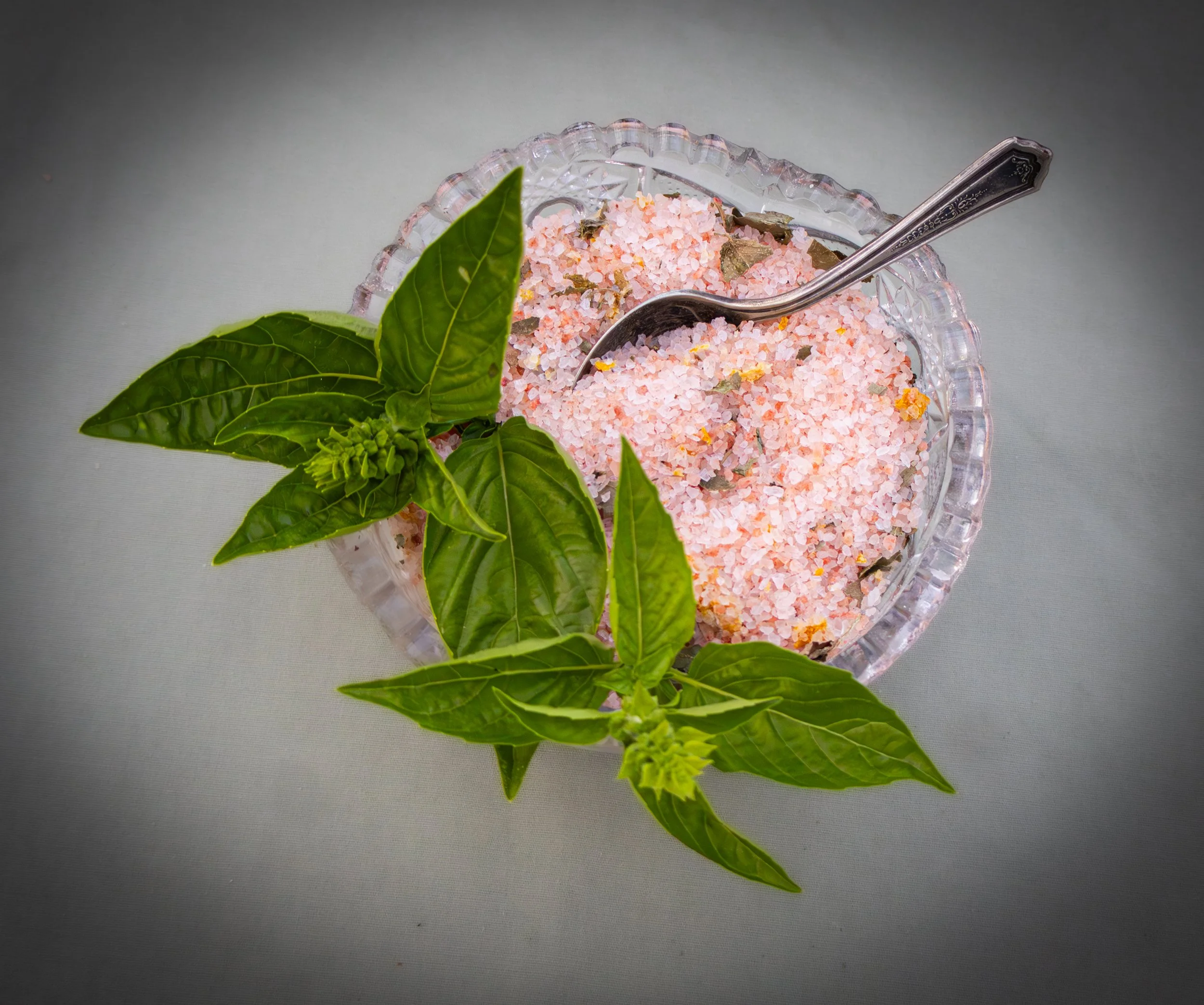Sweet Basil & Orange Grinding Salt