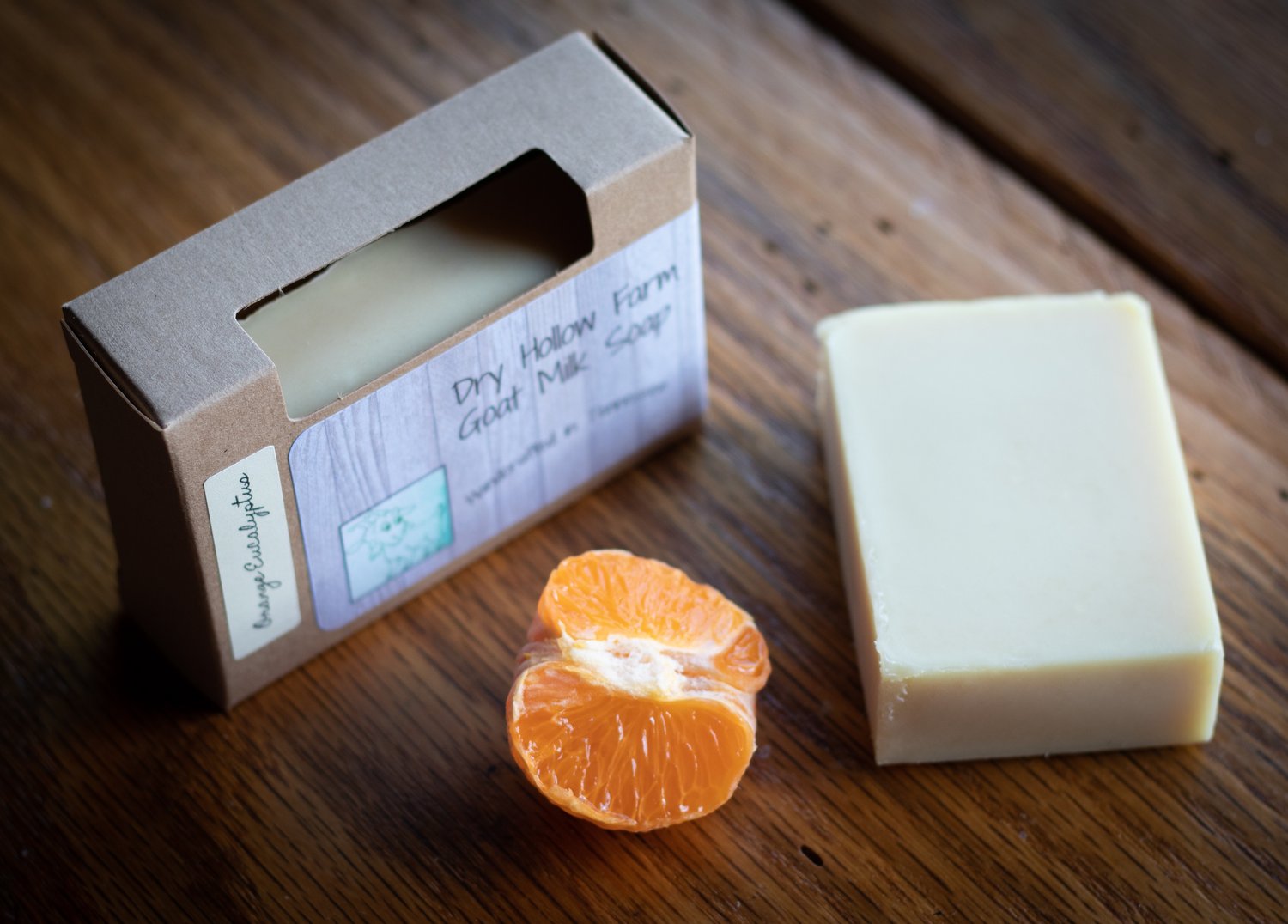 Orange Eucalyptus Goat Milk Soap — Dry Hollow Farm