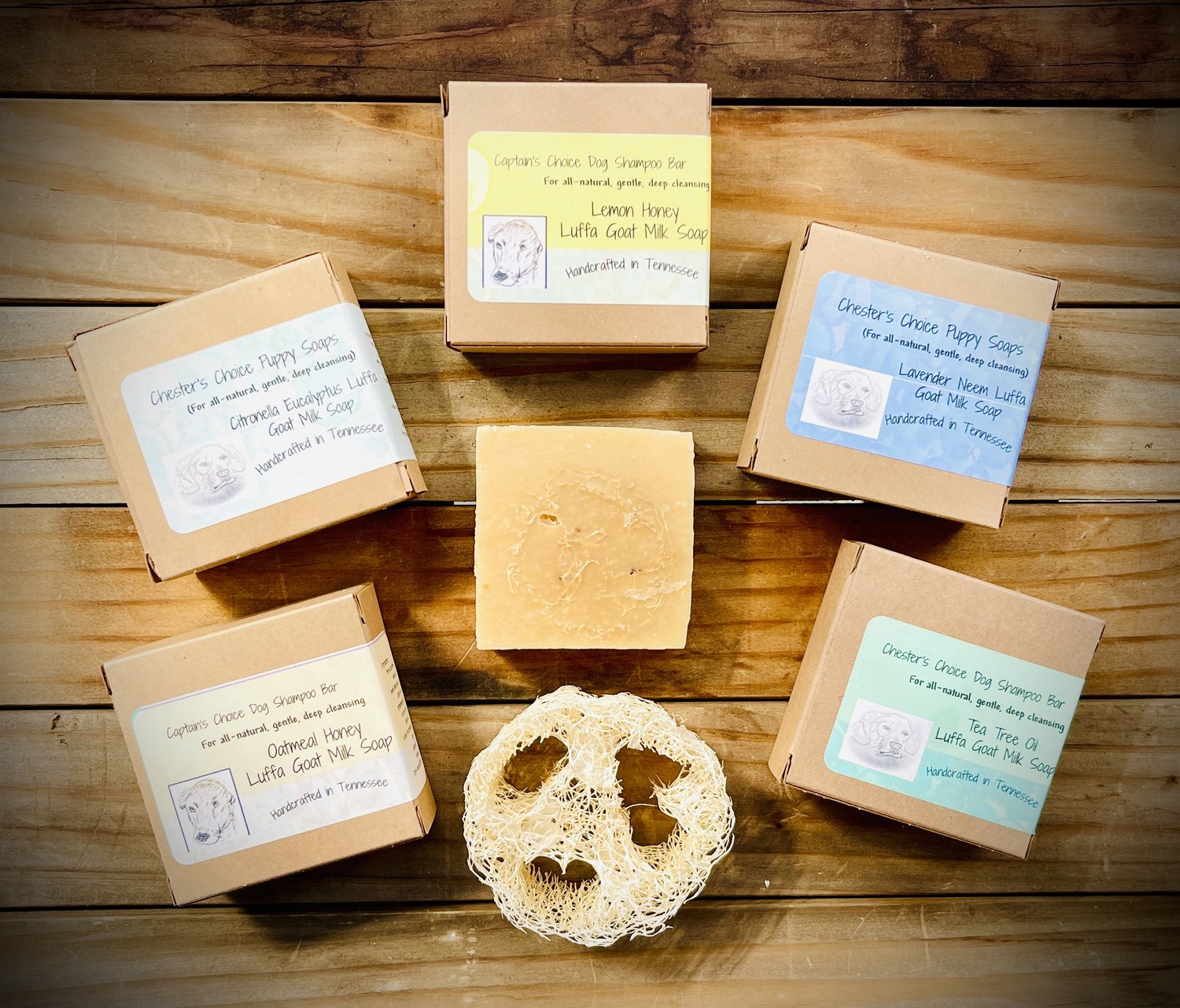 Honey & Oats Dog Shampoo Bar