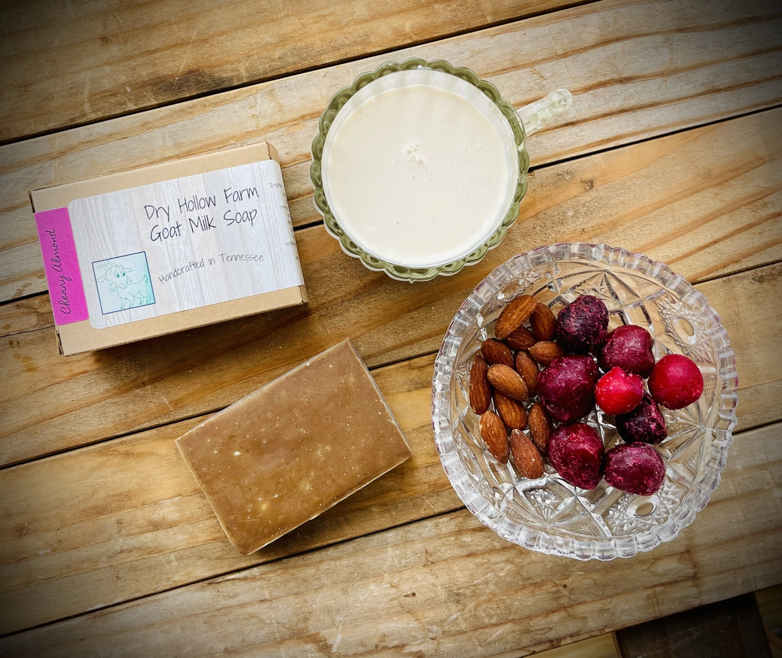 Cherry Almond Goat Milk Soap