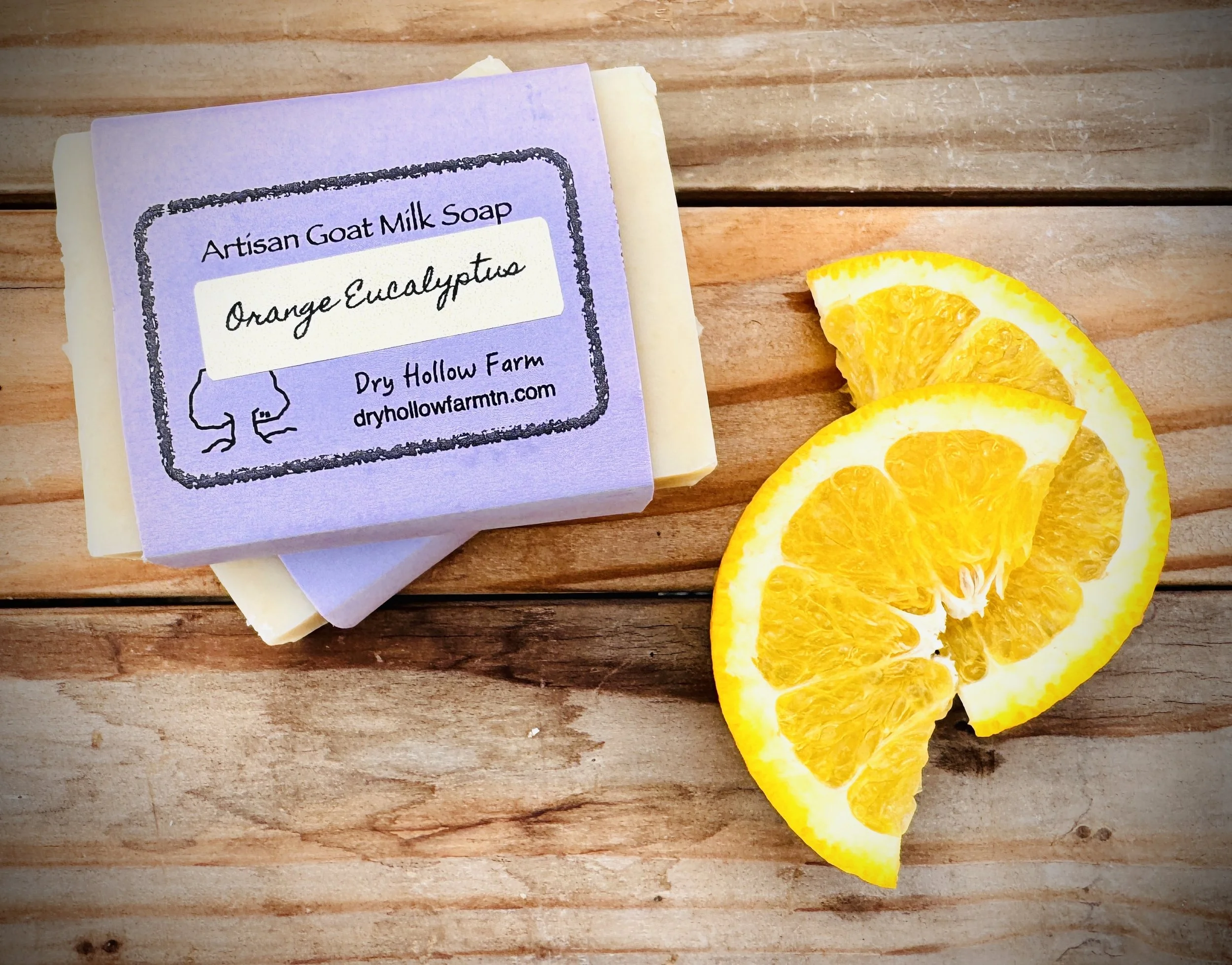 Orange Eucalyptus Goat Milk Soap