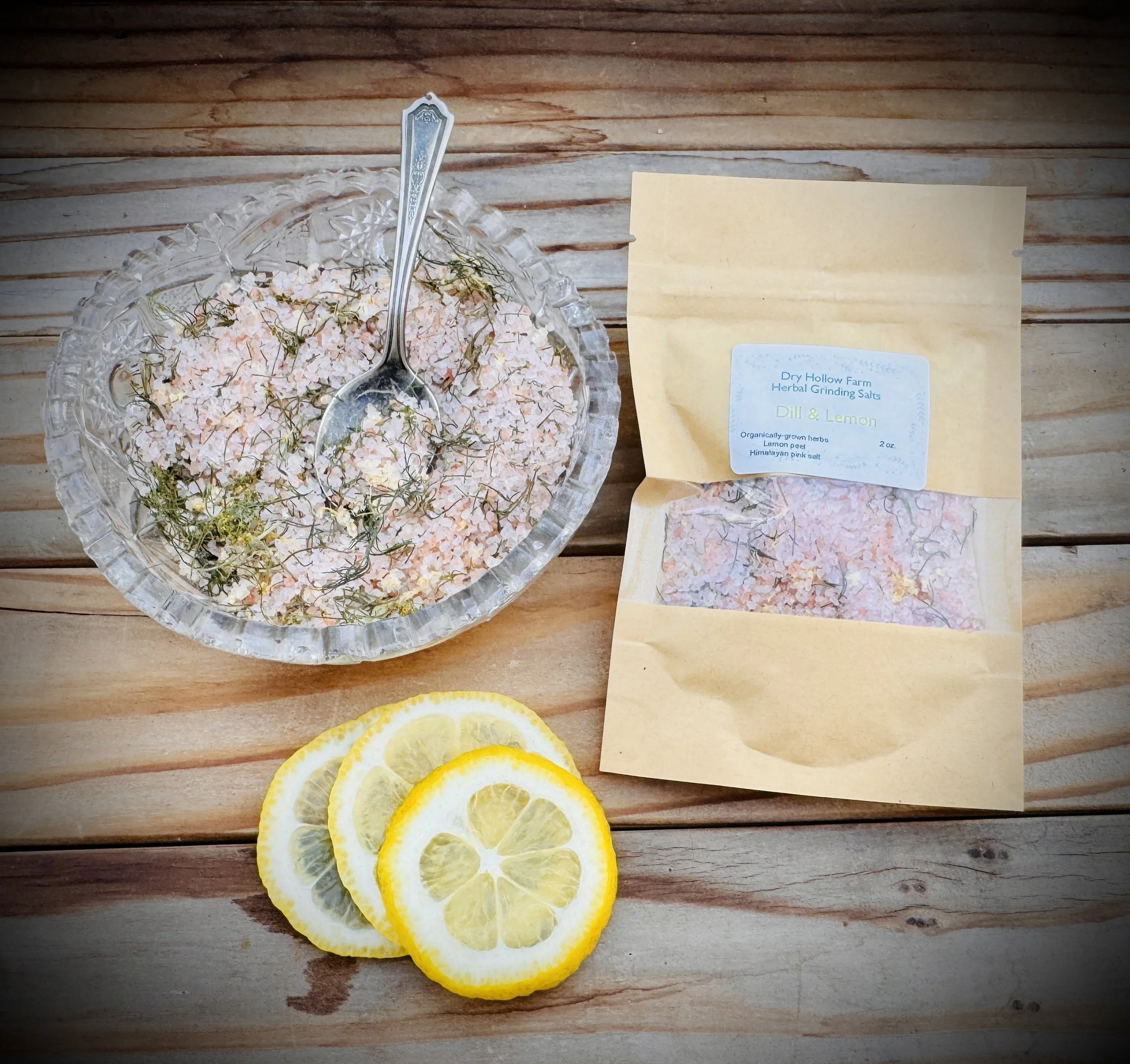 Dill & Lemon Grinding Salt