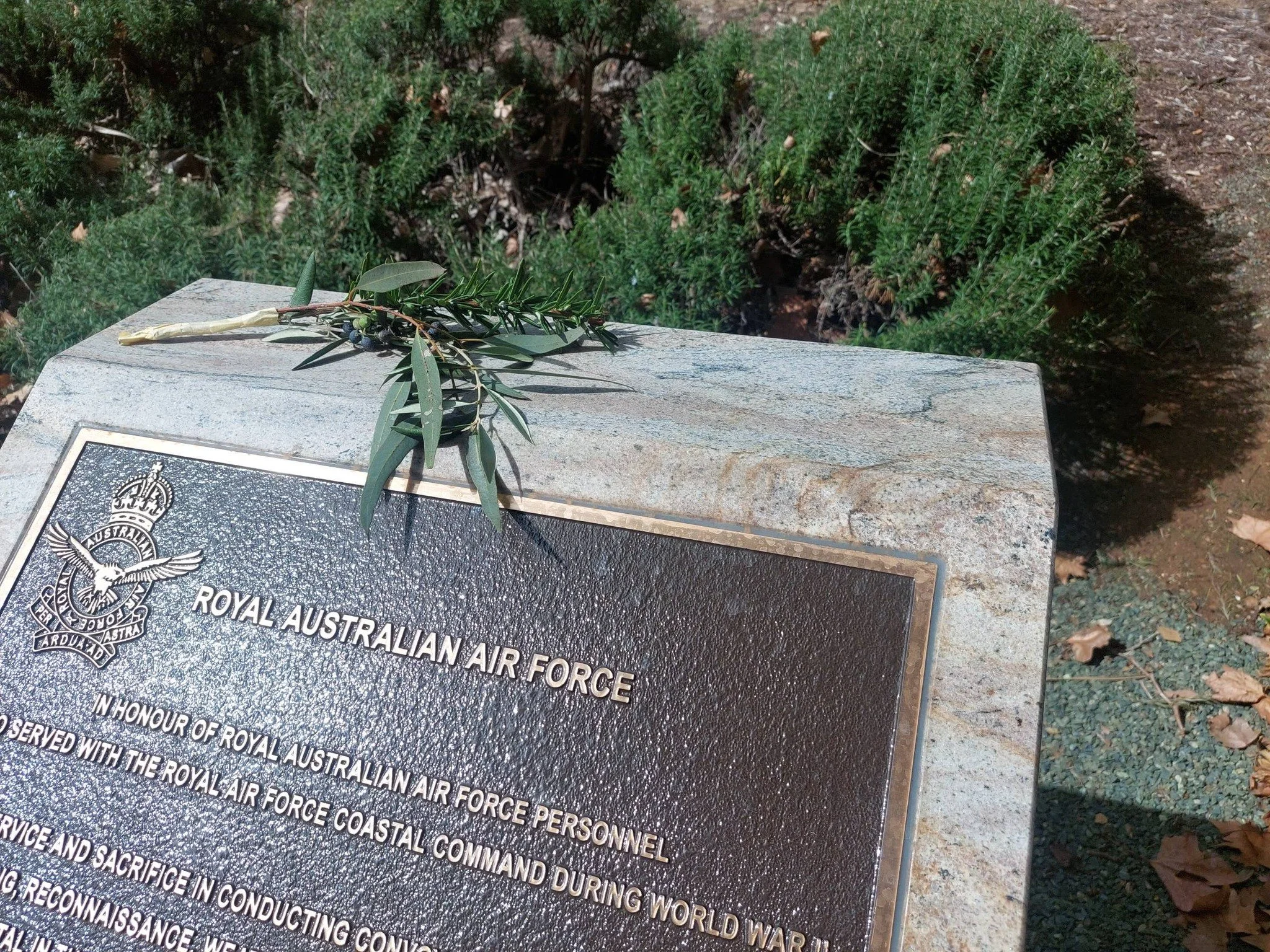 COASTAL COMMAND MEMORIAL 30/3/26
